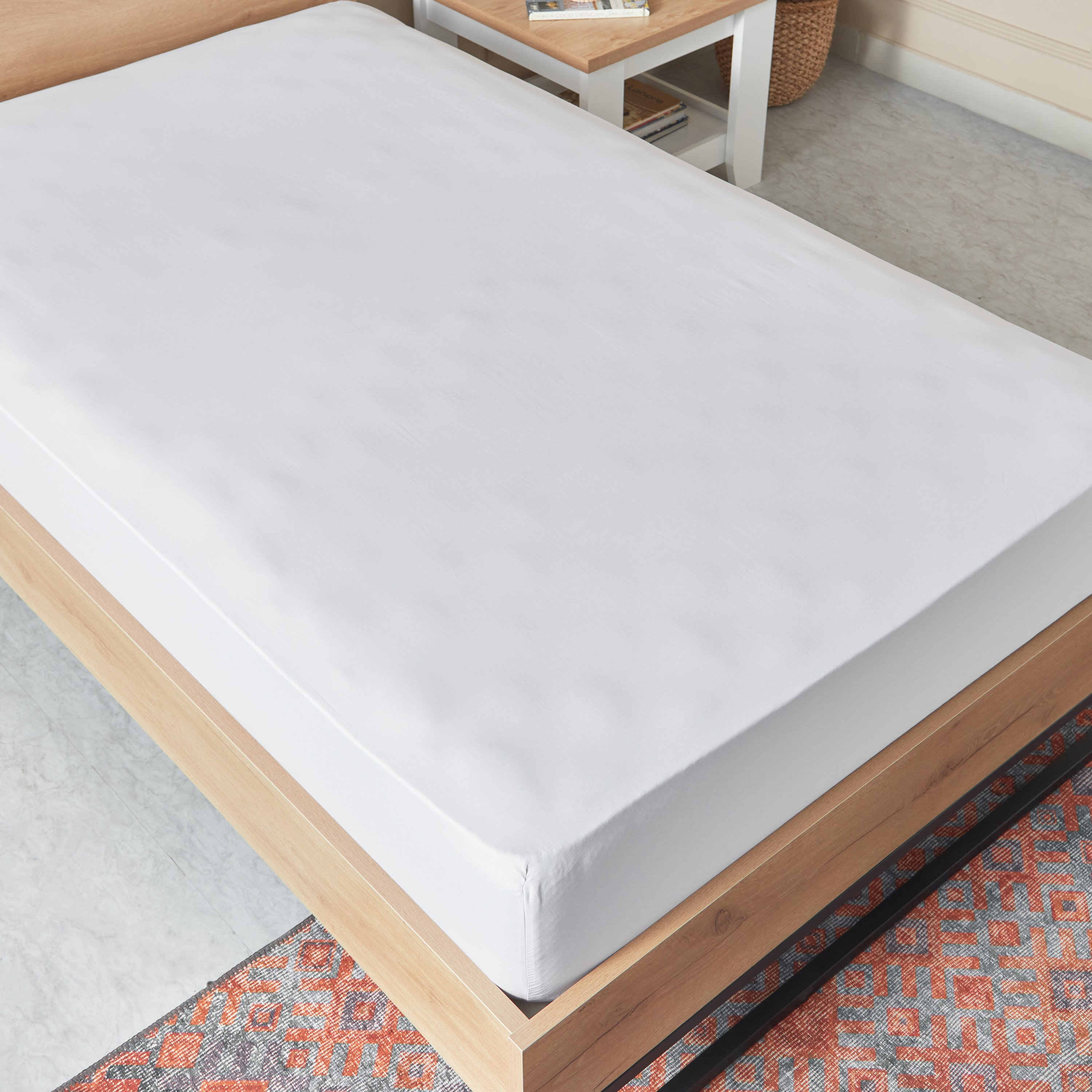 شرشف مطاطي توين من قطن الخيزران من إيكوبليس - 120x200+33 سم-hbxhomeware-hbxbedroom-image-3