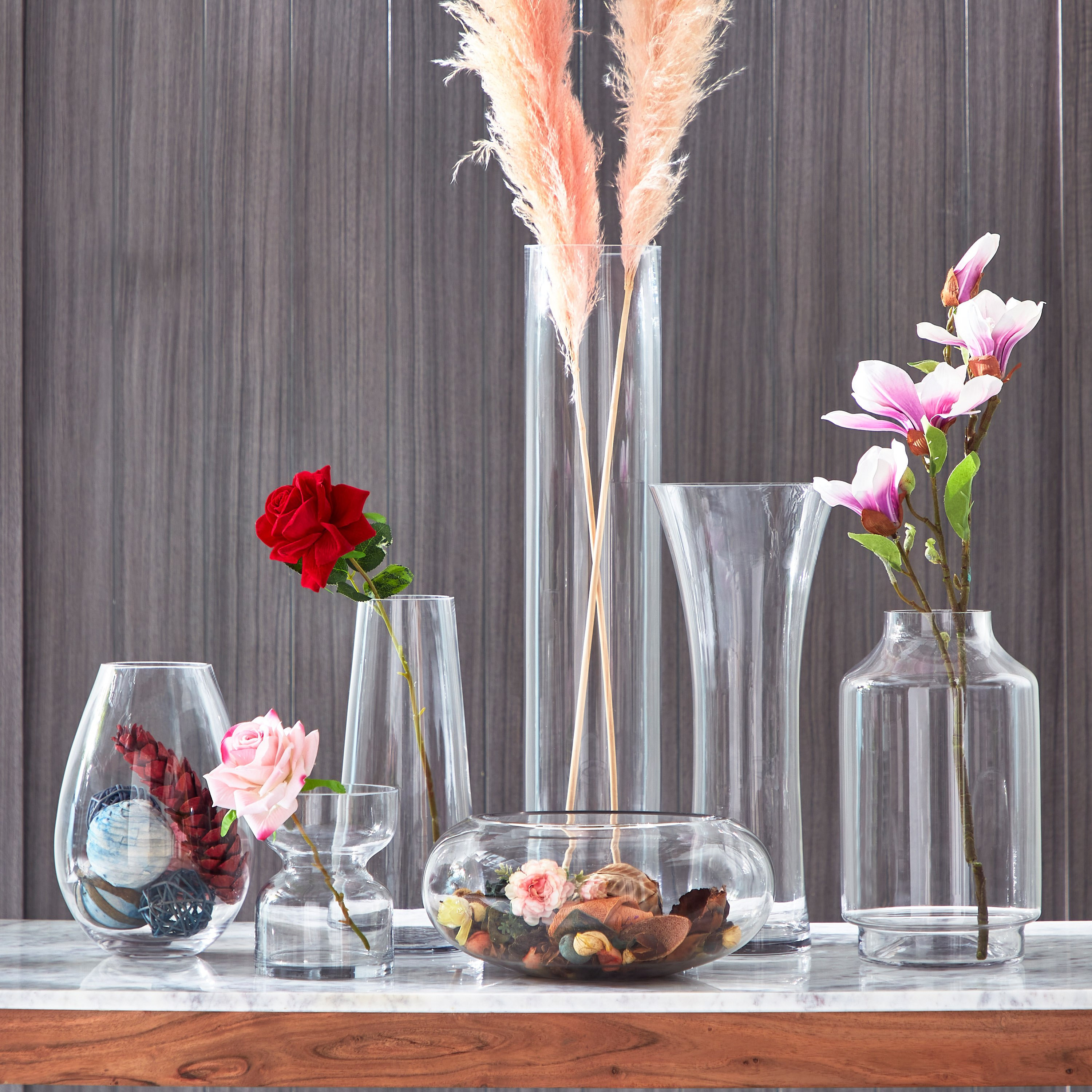 وعاء زجاج من أتلانتا - 29.5x29.5x12.5 سم-hbxbedroom-decorandaccessories-vases-image-5