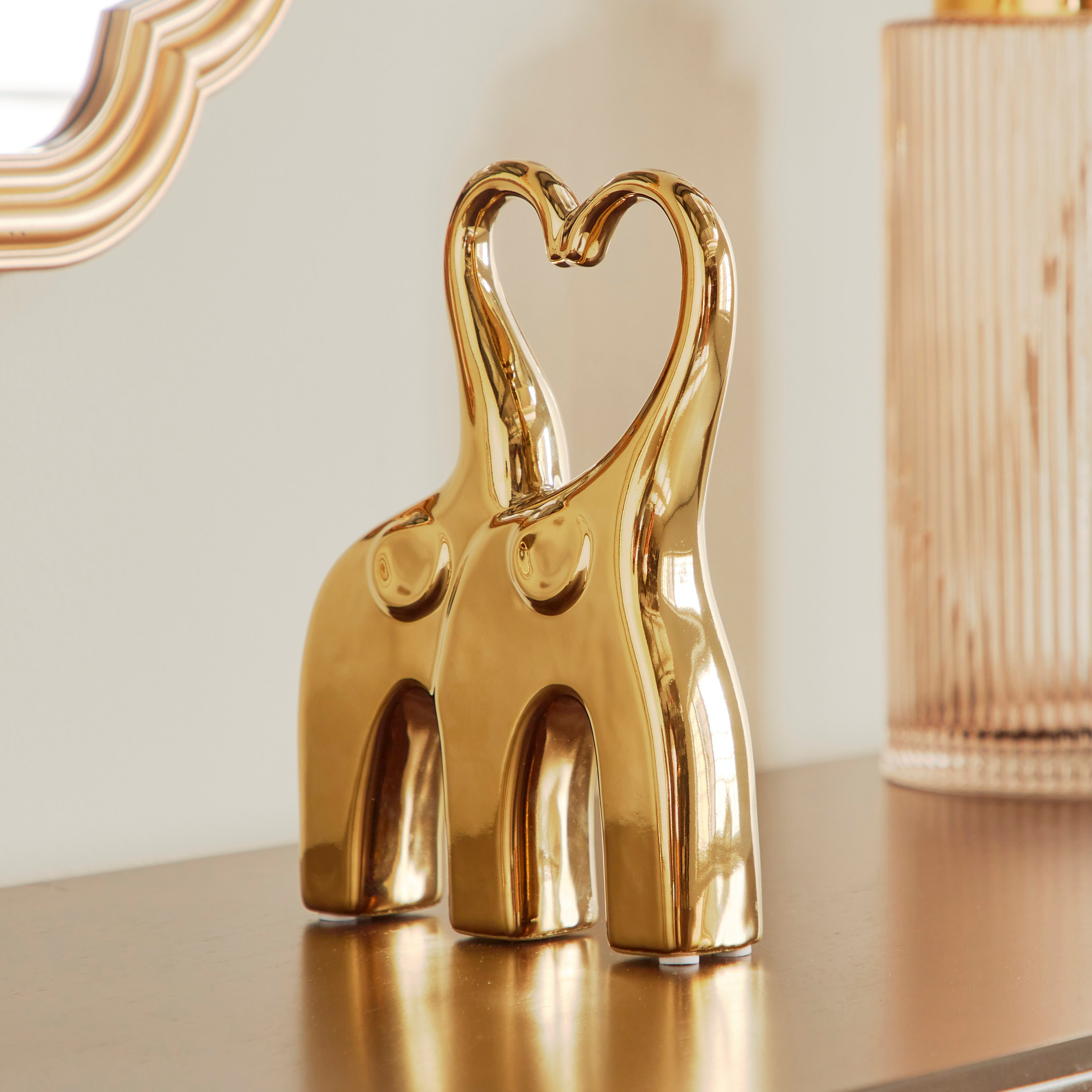 تمثال فيل سيراميك من رون ألوها - 15x4x20.5 سم-hbxhomeware-homedecor-figurinesandornaments-image-3