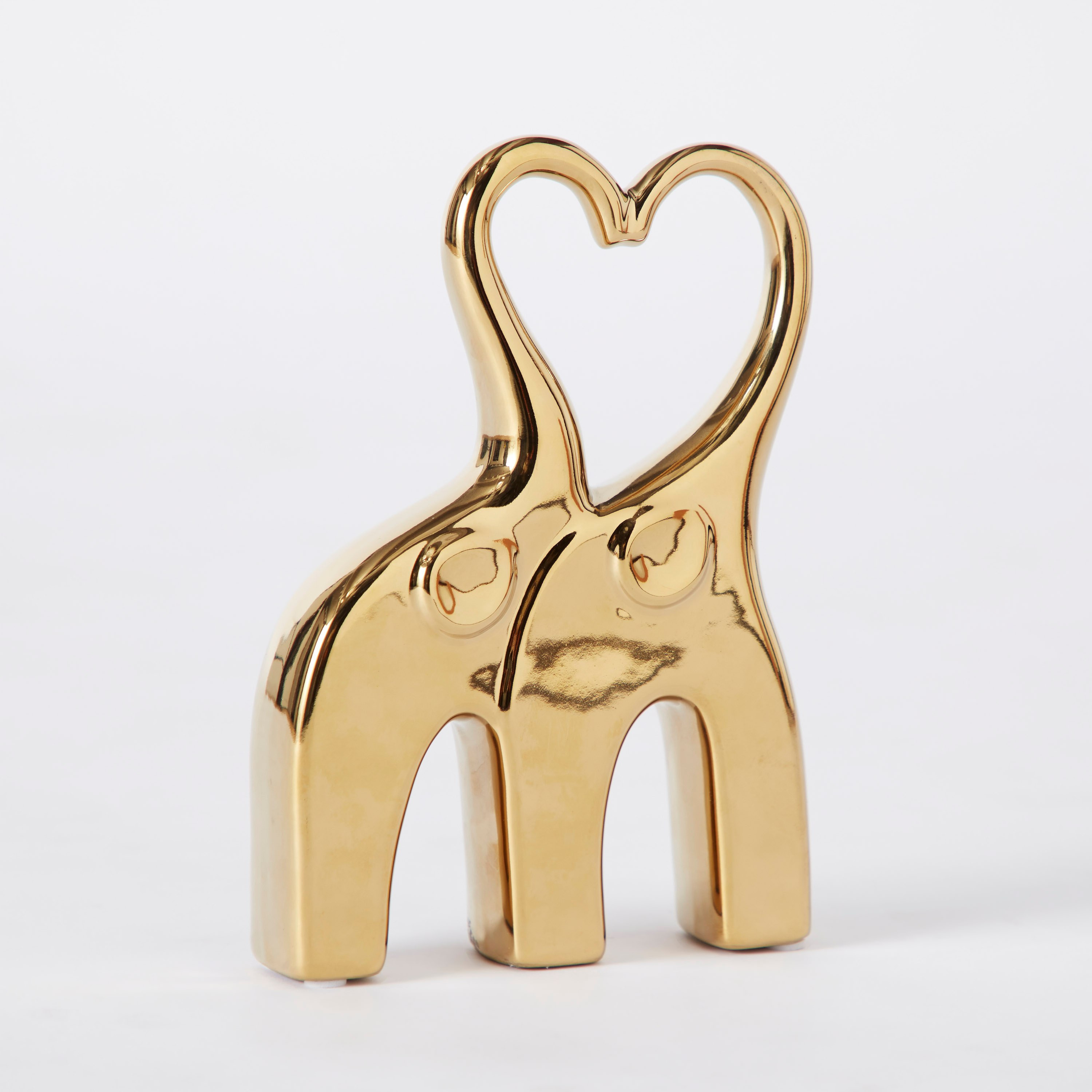 تمثال فيل سيراميك من رون ألوها - 15x4x20.5 سم-hbxhomeware-homedecor-figurinesandornaments-image-5