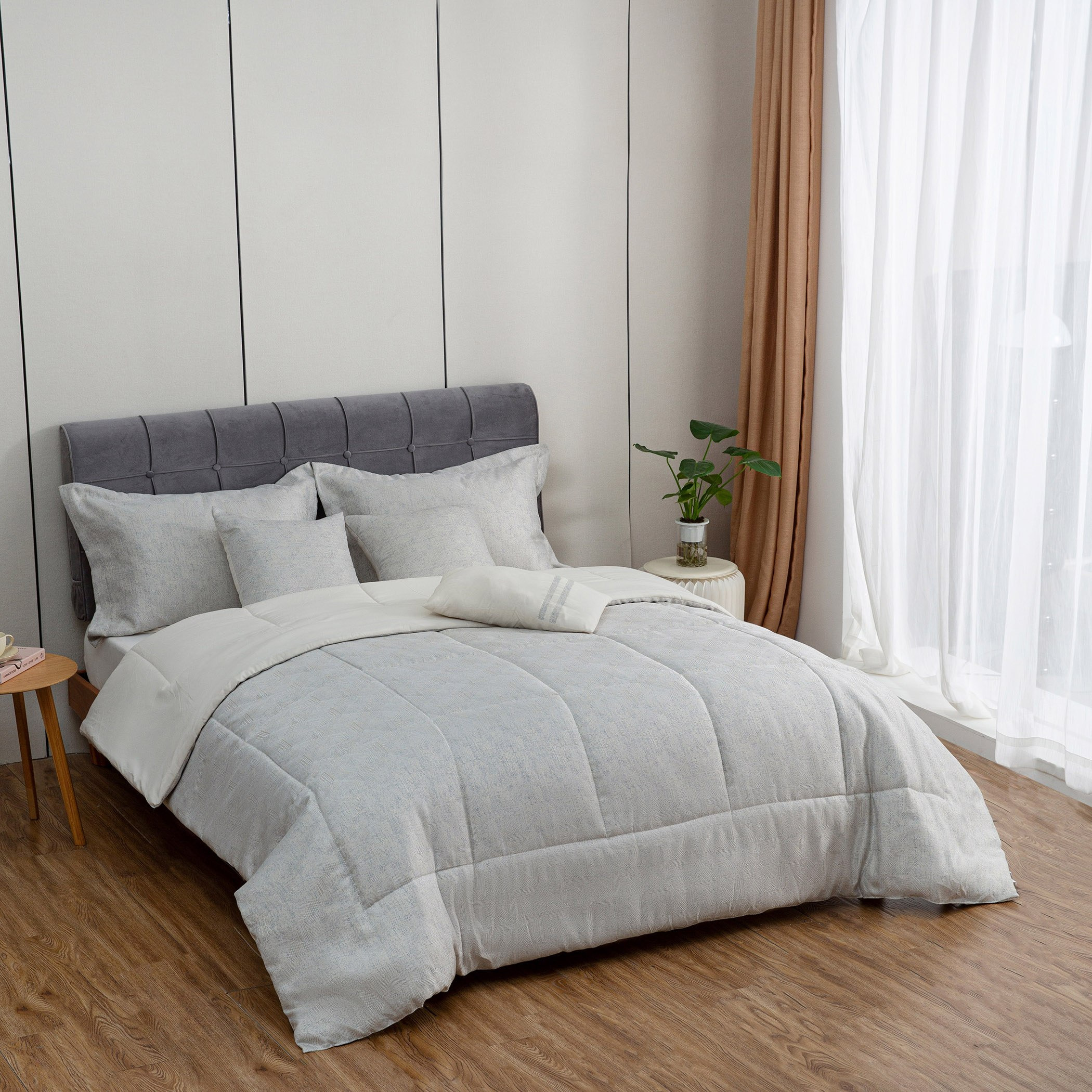 طقم لحاف كينج جاكارد 7 قطع من بروكيد - 220x240 سم-hbxhomeware-hbxdecorandfurnishings-image-1