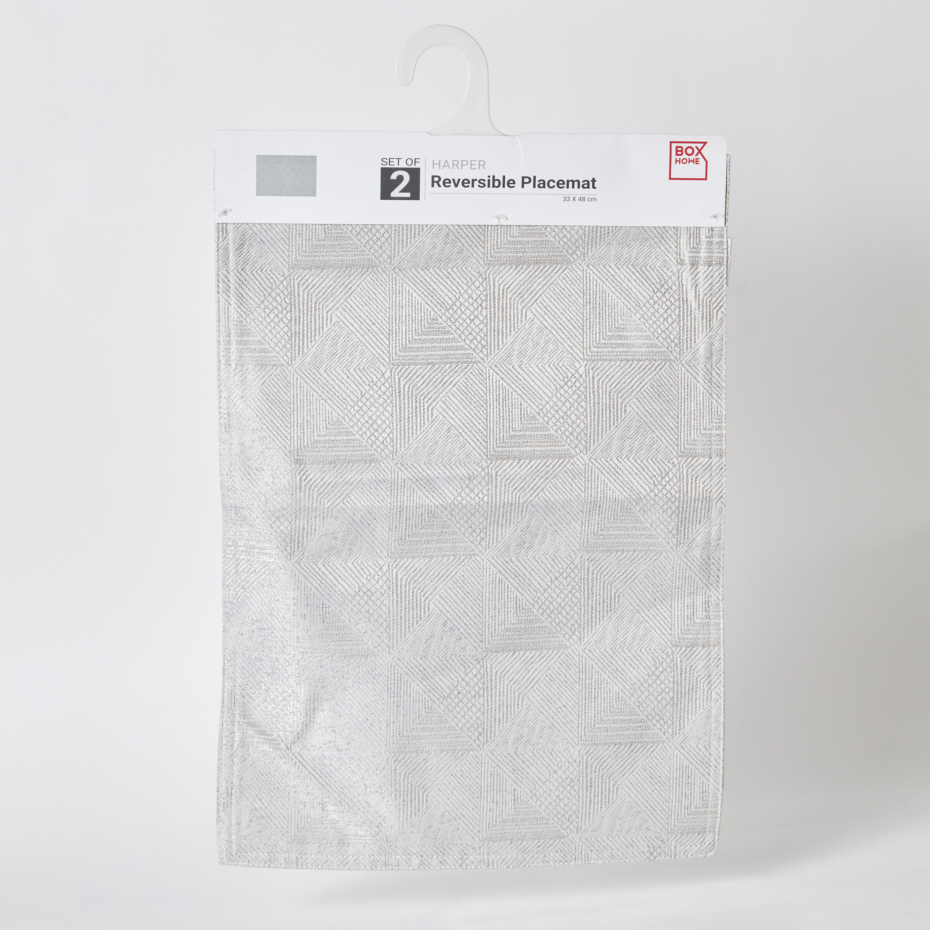 Harper Bia 2-Piece Reversible Jacquard Placemat Set - 33x48 cm-hbxdecorandfurnishings-homefurnishings-tablelinens-image-5