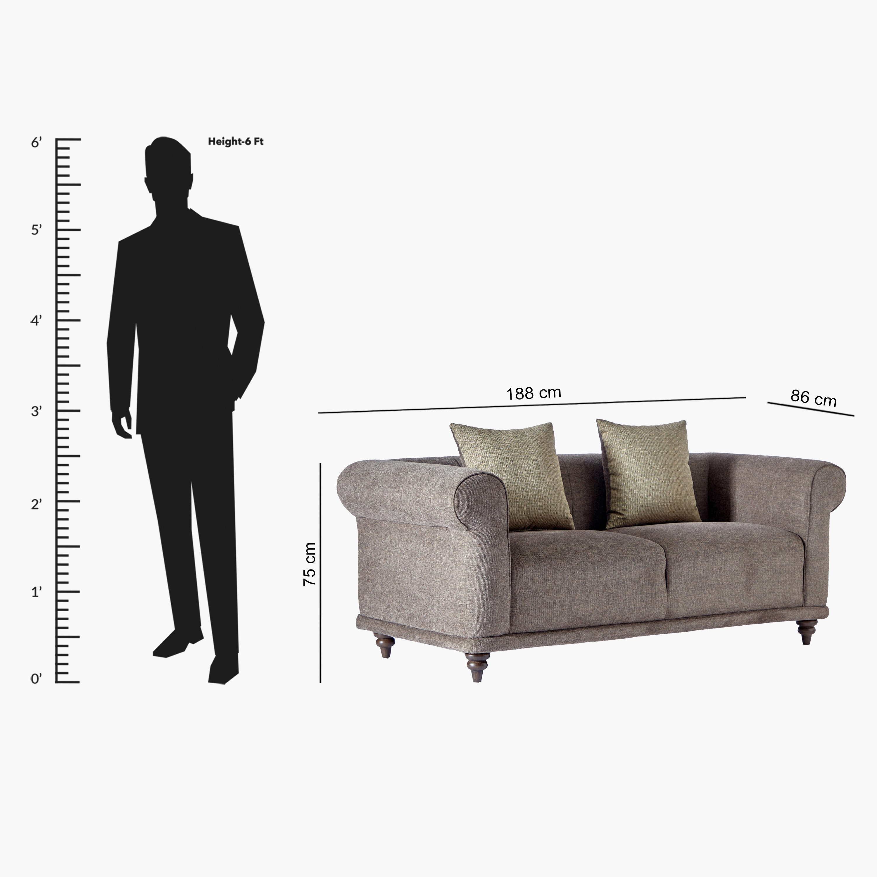 Oshawa 2-Seater Fabric Sofa with 2 Cushions-hbxlivingroom-sofasandarmchairs-sofas-image-13