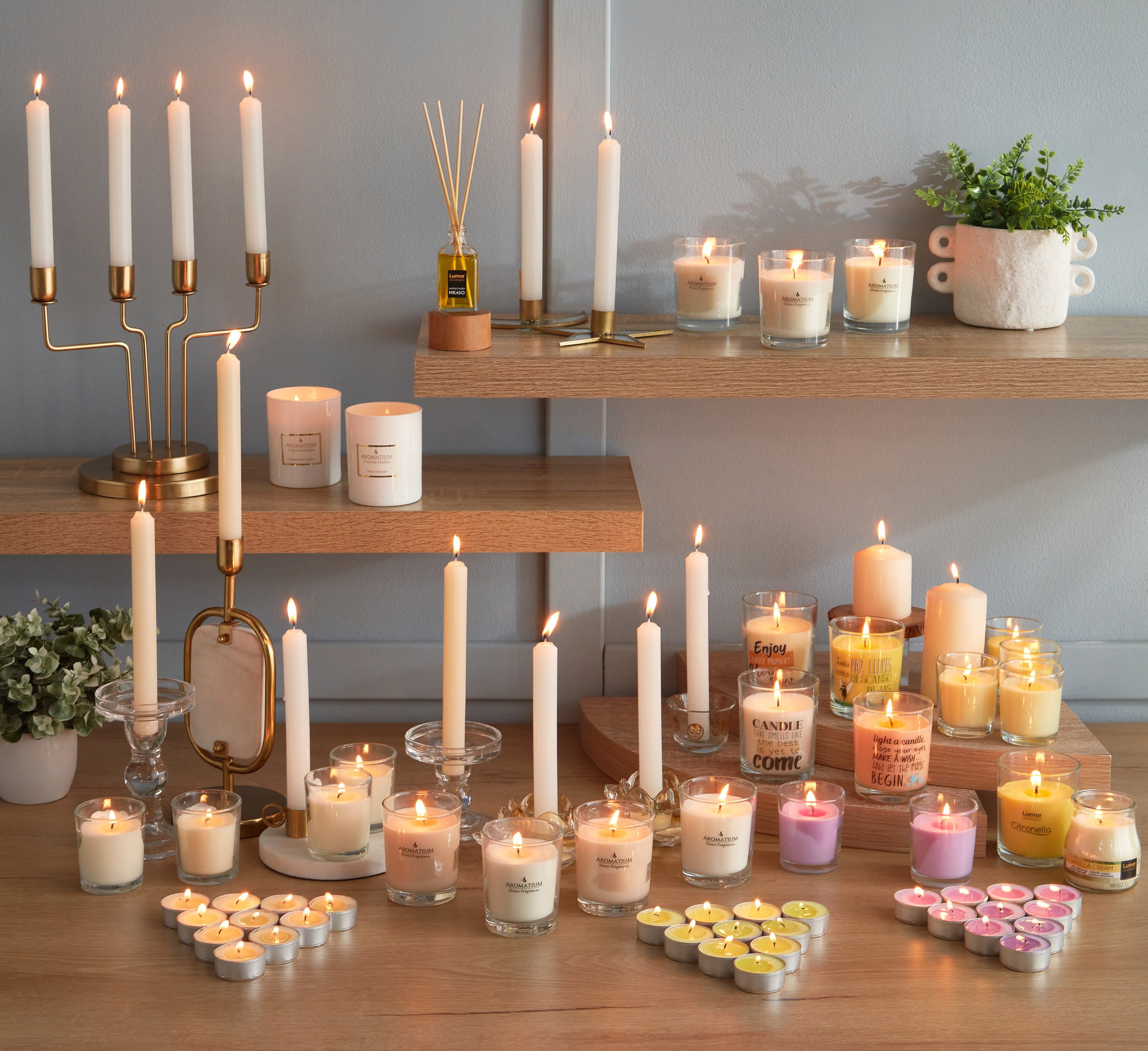 جرة شمع برائحة المانجو مساج ماجيك من فيلا - 110 جم-hbxlivingroom-decorandaccessories-candles-image-4