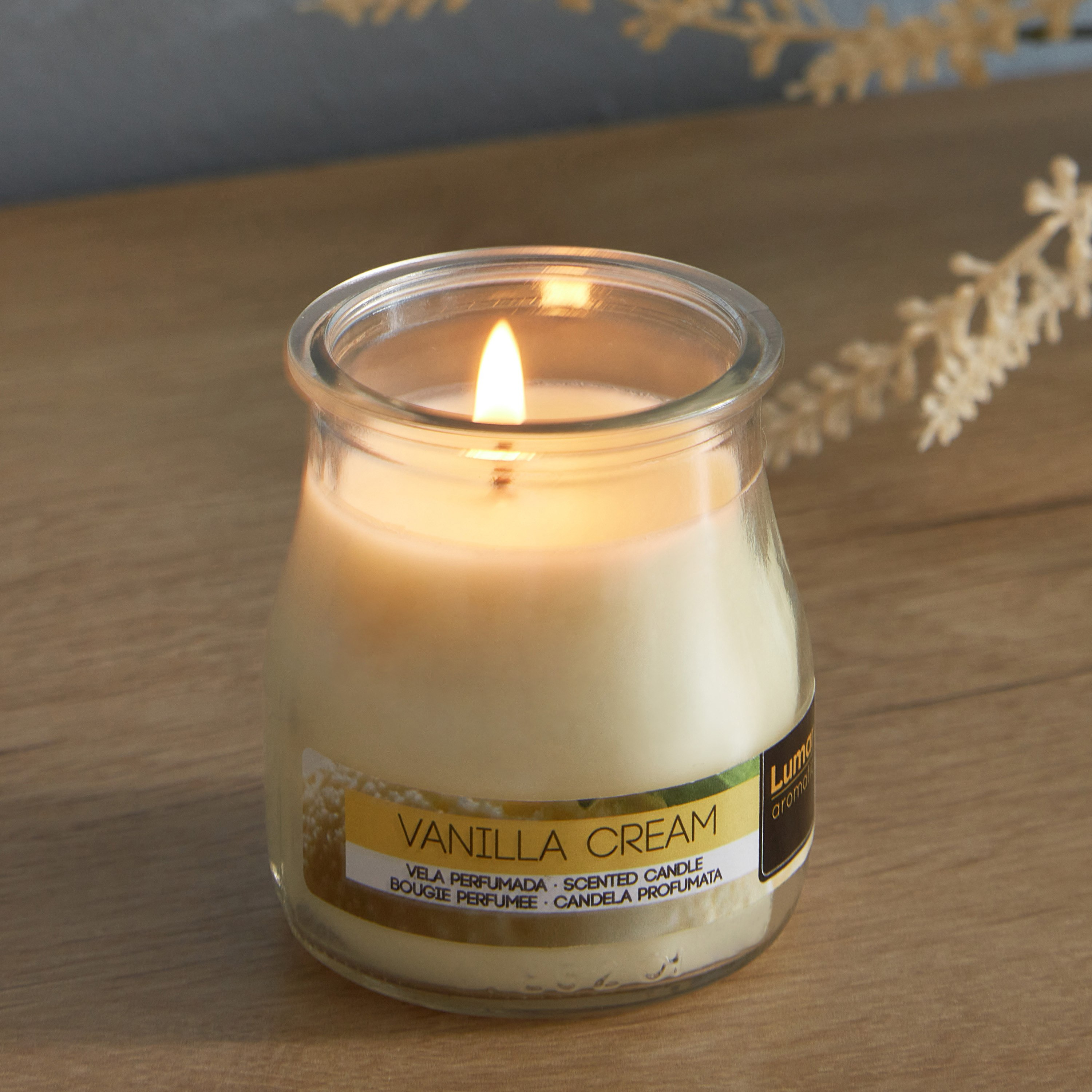 جرة شموع زجاجية معطرة بالفانيليا من فيلا - 100 جم-hbxlivingroom-decorandaccessories-candles-image-2