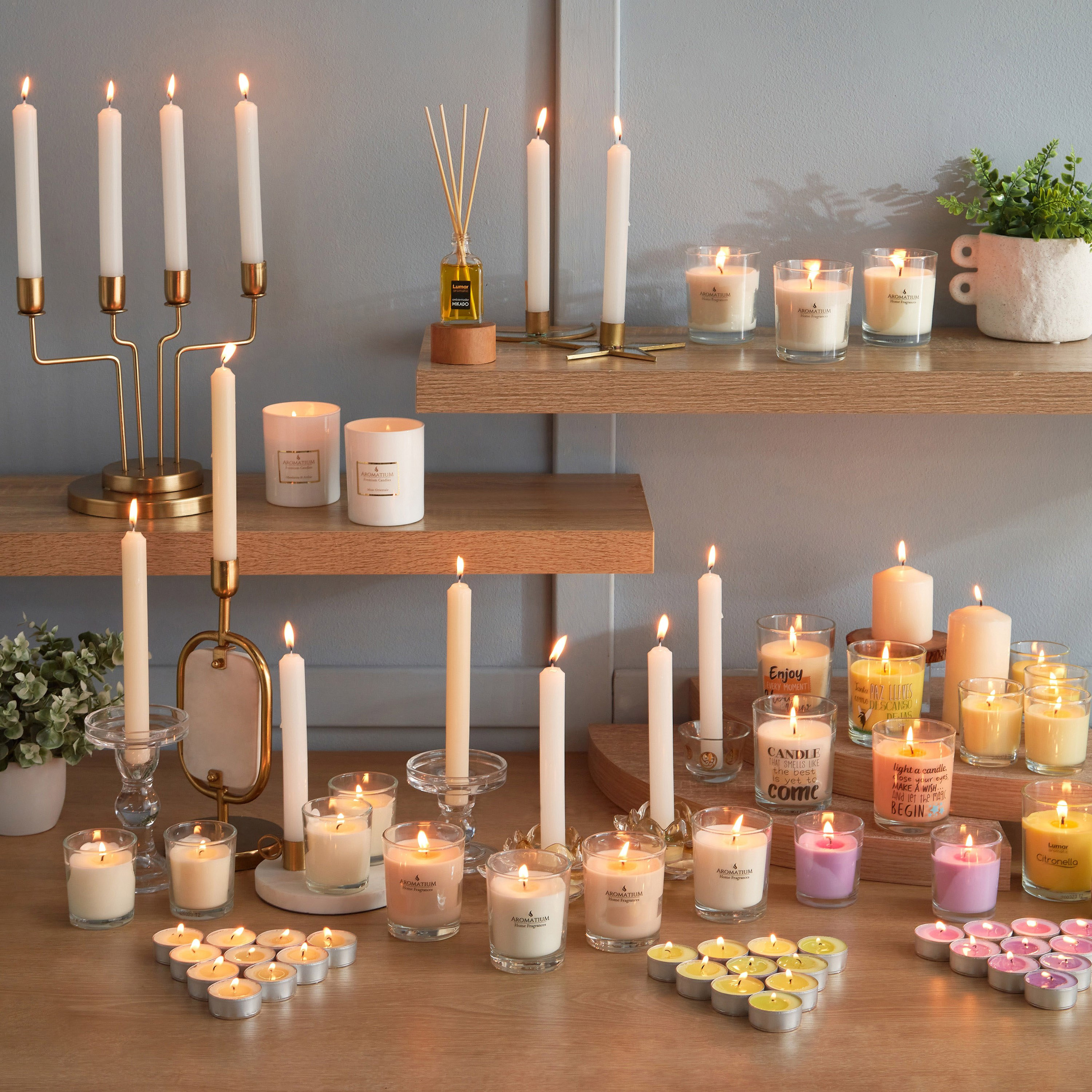 جرة شموع زجاجية معطرة بالفانيليا من فيلا - 100 جم-hbxlivingroom-decorandaccessories-candles-image-4