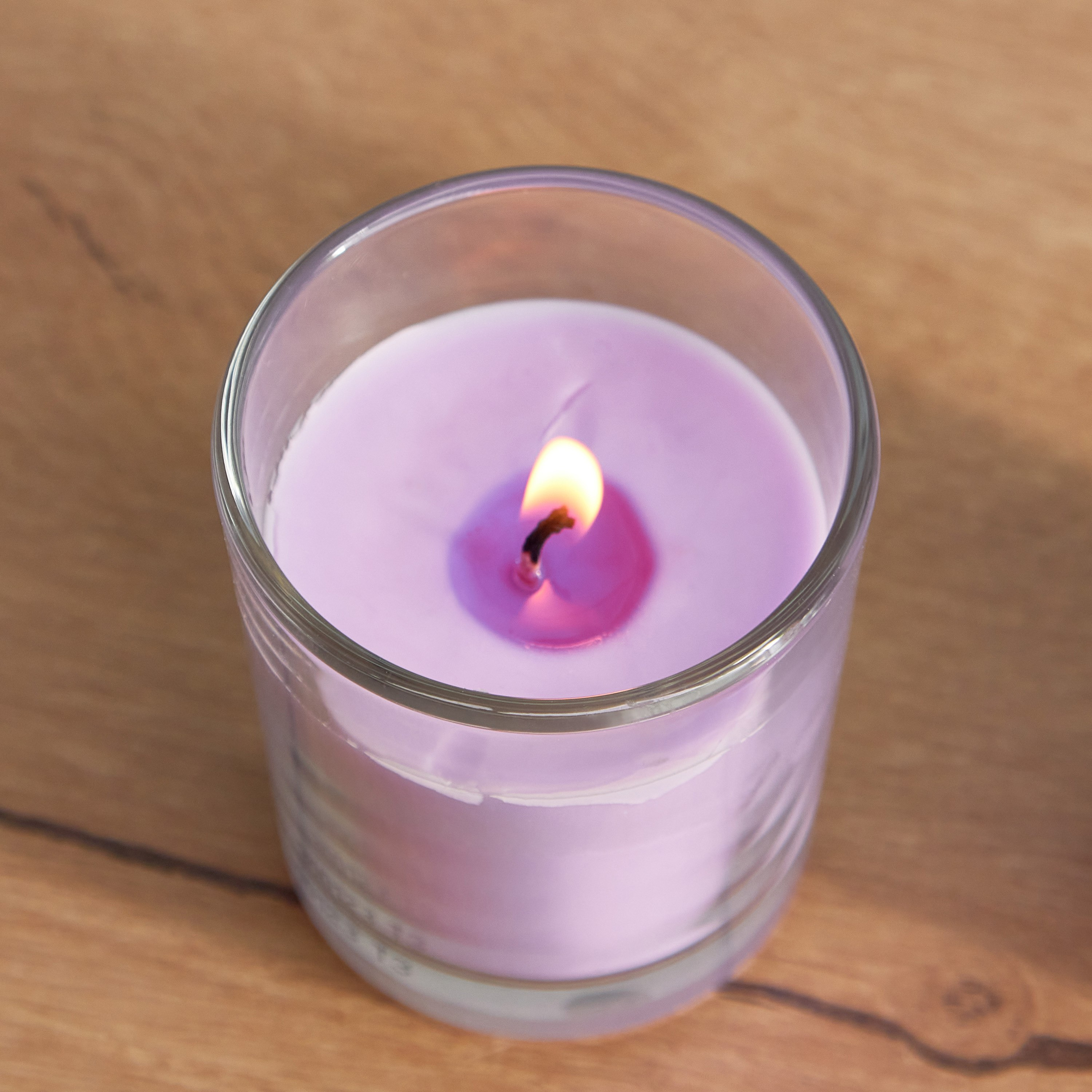 جرات شمع زجاج برائحة اللافندر قطعتين من فيلا - 57 جرام-hbxlivingroom-decorandaccessories-candles-image-3