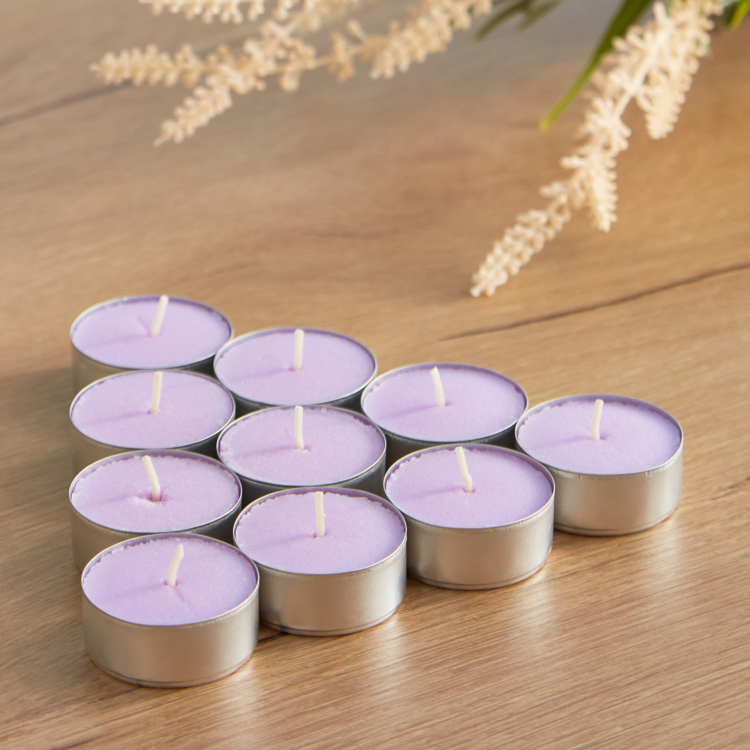 Vela 10-Piece Lavender Scented Tealight Candle Set - 120 g-PROMO_HB_AE_B1G1_250925-image-1