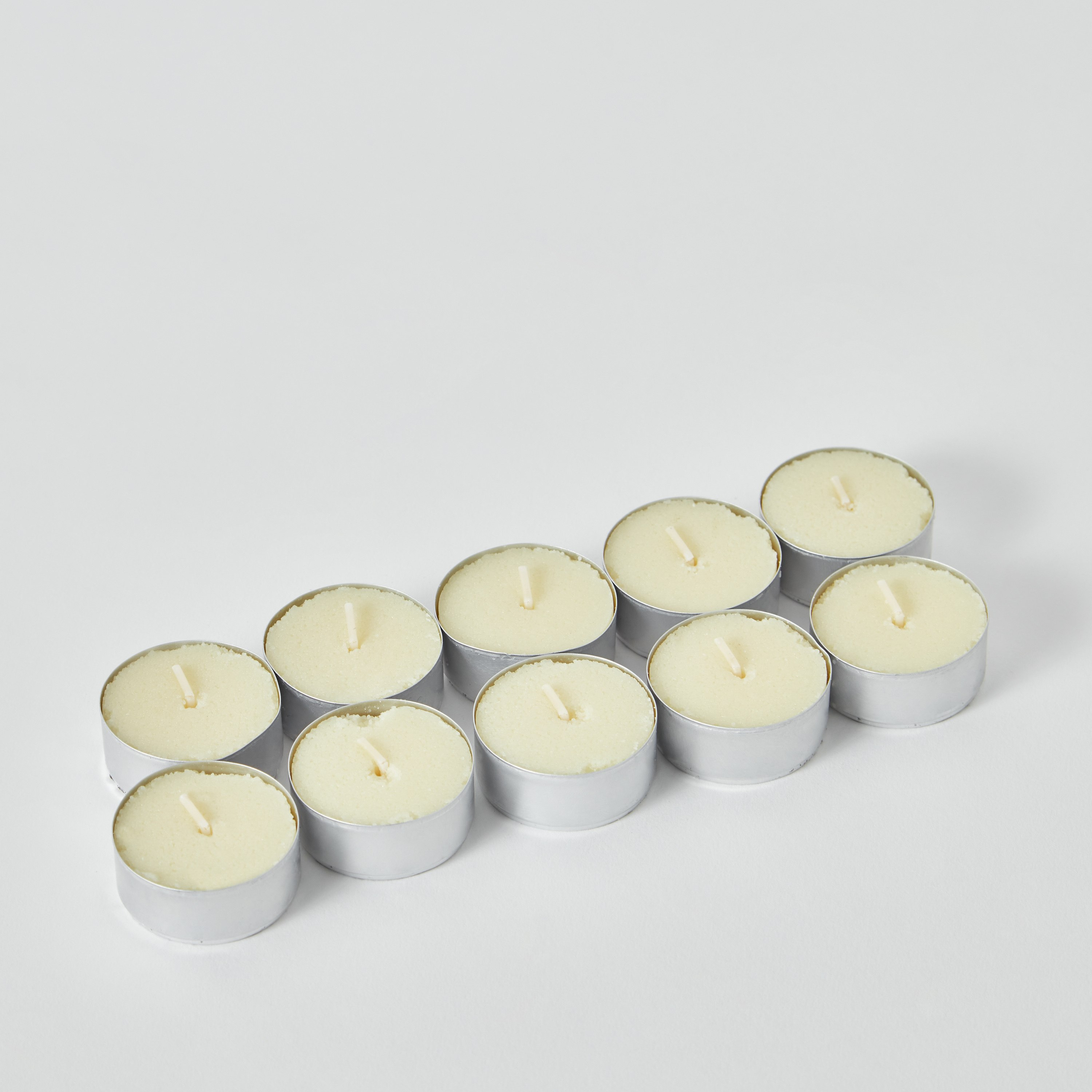 مجموعة شموع صغيرة 10 قطع برائحة الفانيلا من فيلا - 120 جرام-hbxlivingroom-decorandaccessories-candles-image-5