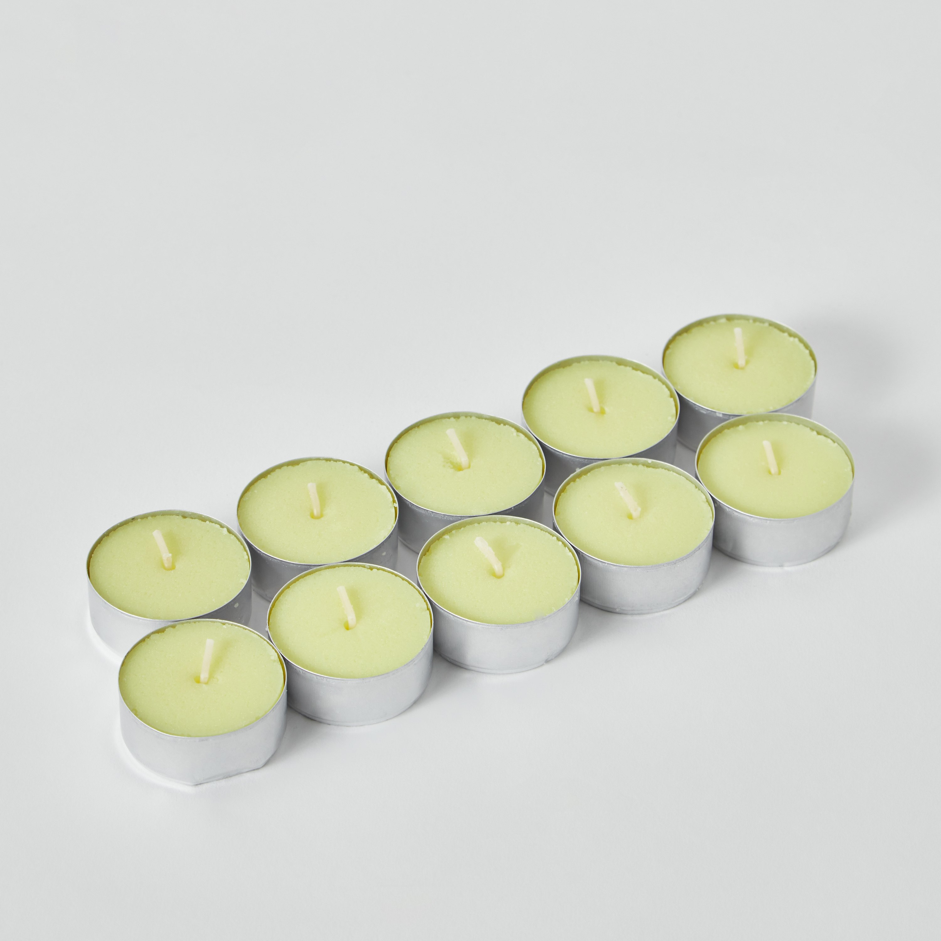 Vela 10-Piece Jasmine Tealight Candle Set - 120 gm-hbxlivingroom-decorandaccessories-candles-image-5