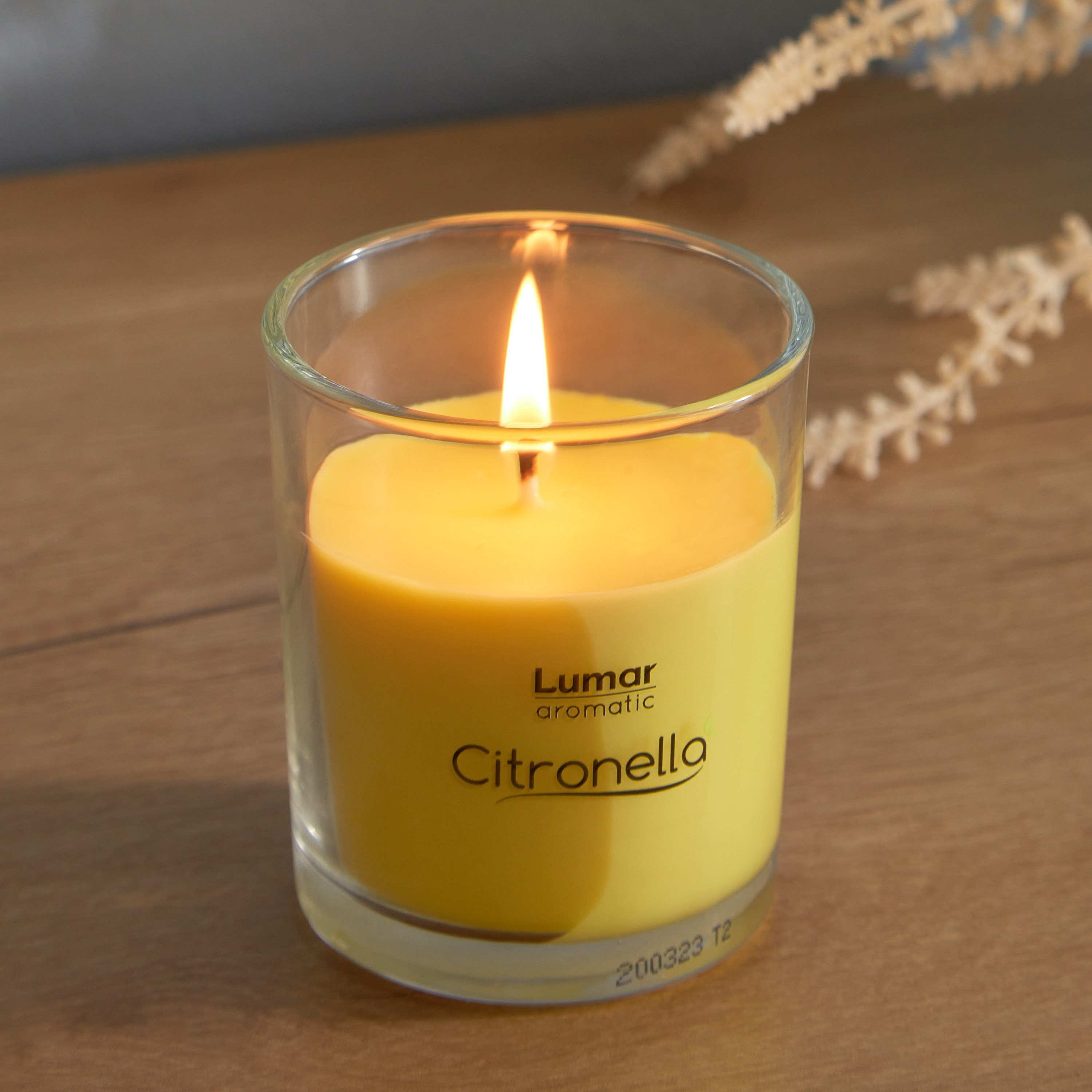 جرة شمع معطرة برائحة السترونيلا لومار أروماتيك من فيلا - 125 جم-hbxlivingroom-decorandaccessories-candles-image-2