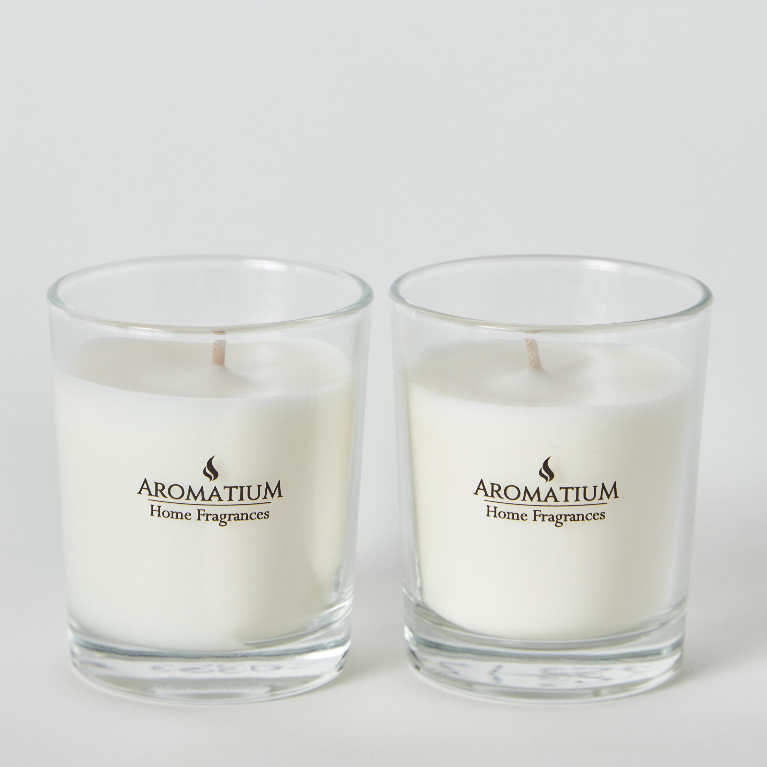 طقم جرة شمع زجاج معطّرة مضادة للروائح نيو فريش قطعتين من فيلا - 100 جرام-hbxlivingroom-decorandaccessories-candles-image-5