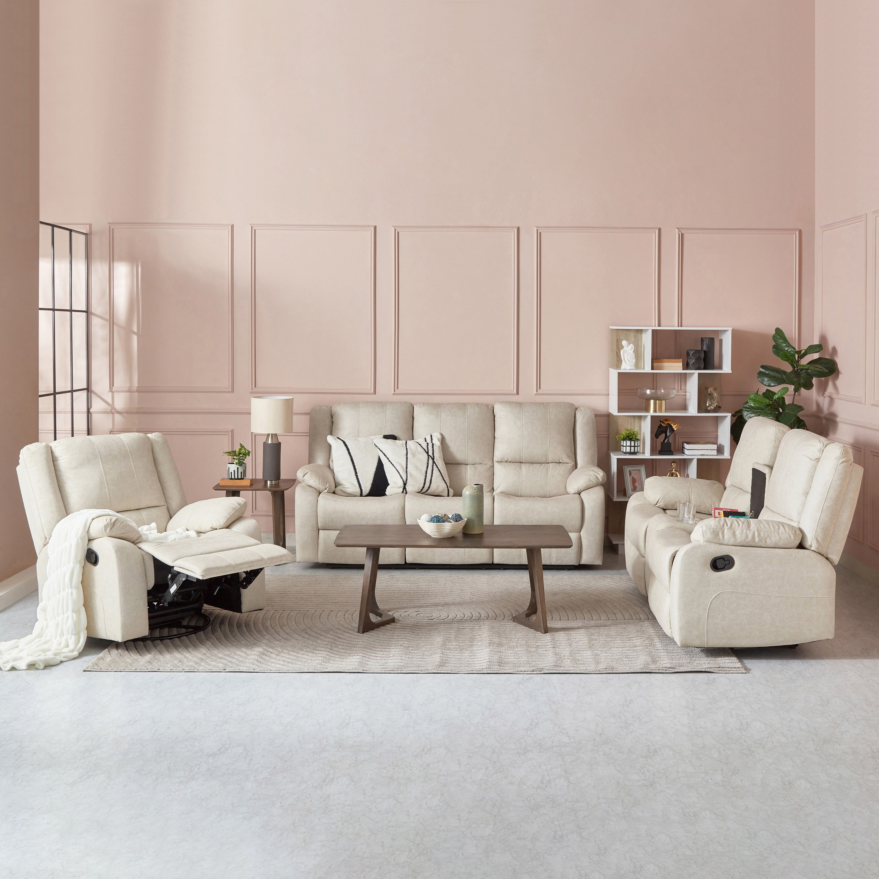 كرسي استرخاء دوار جلد صناعي مع ميزة هزازة من لارسون-hbxfurniture-sofasandarmchairs-reclinersofas-image-15