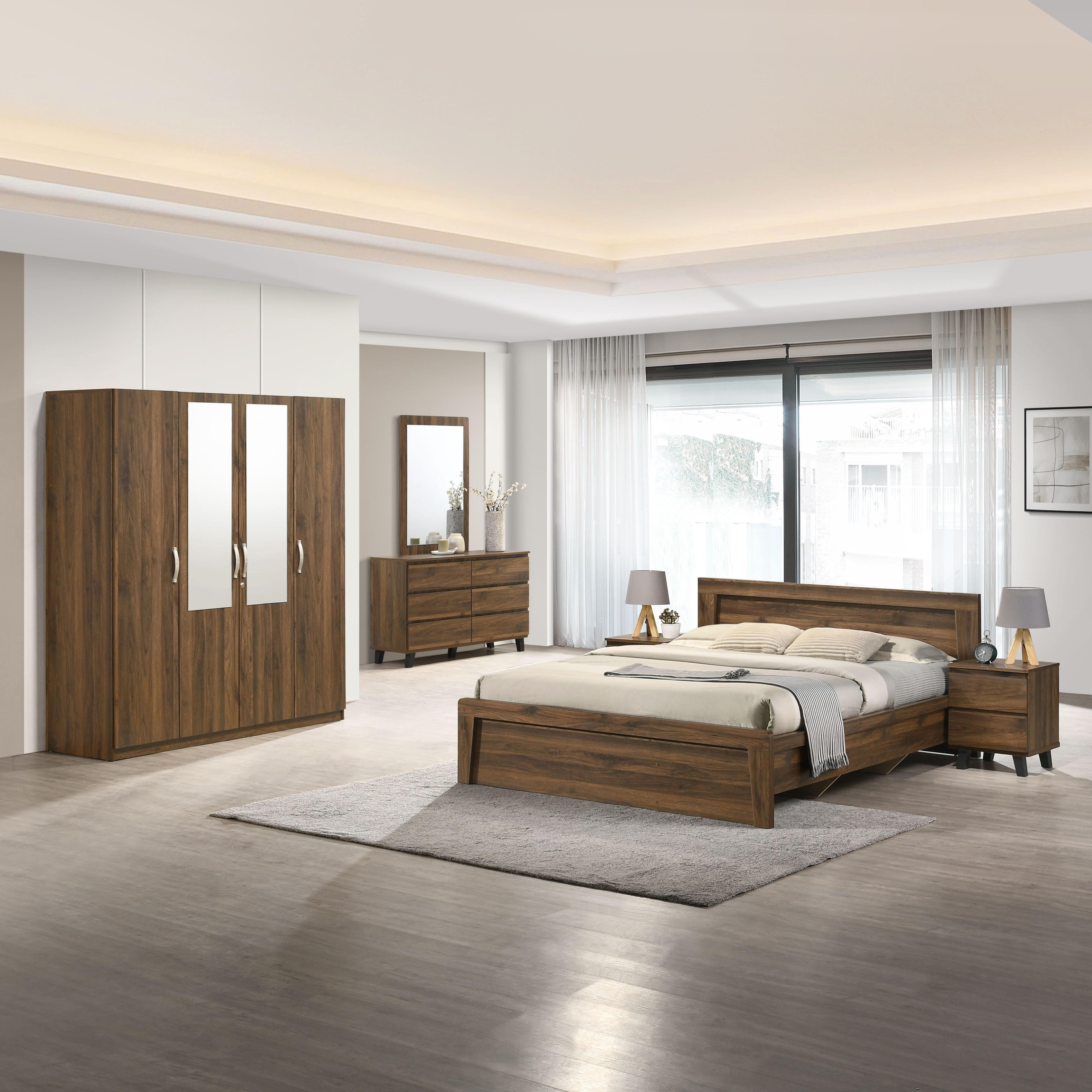 سرير كوين من كالتورب بلس- 150x200 سم-hbxbedroom-bedsandbedsets-beds-queen-image-11