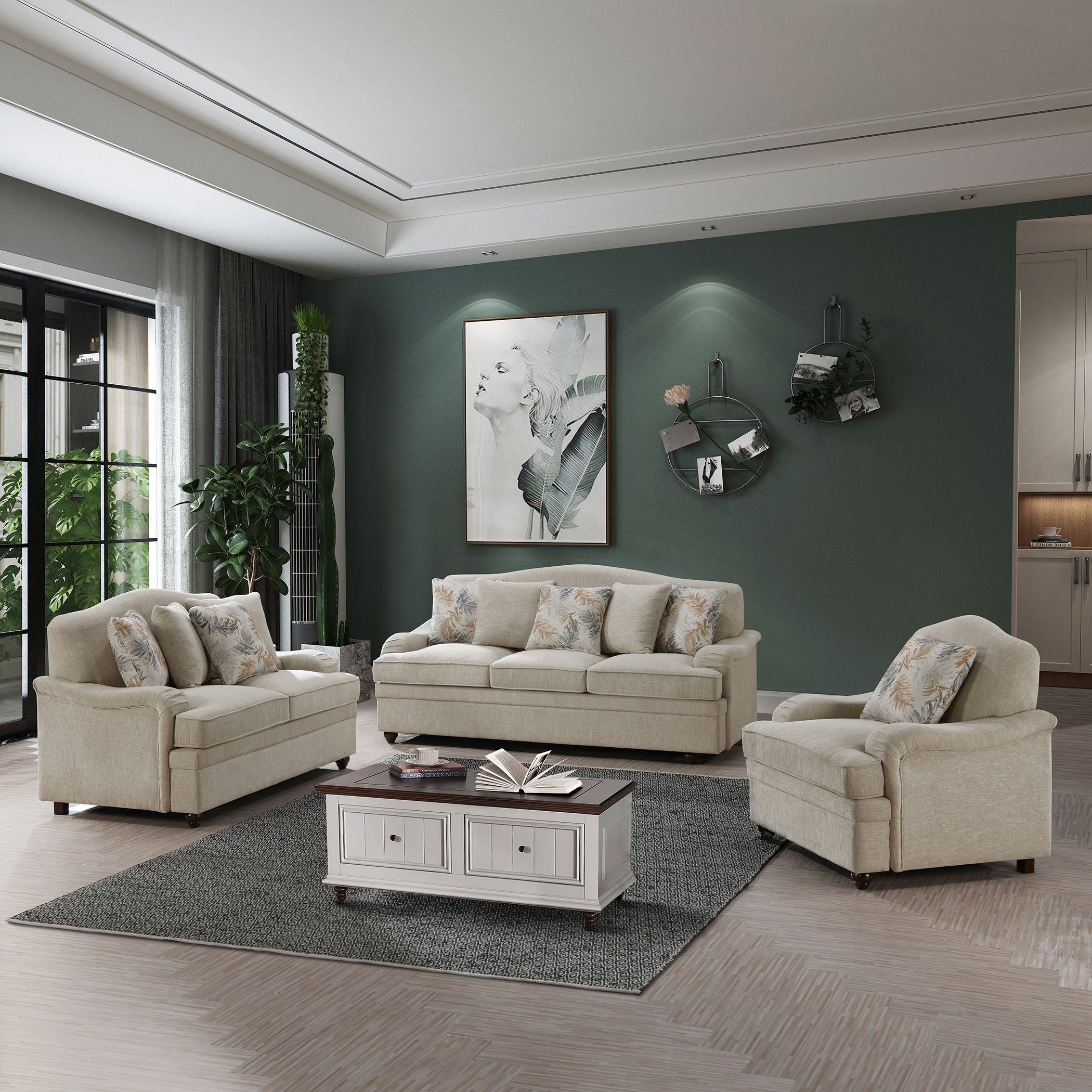 كنبة قماش 3 مقاعد مع 5 وسائد من كاليفورنيا-hbxlivingroom-sofasandarmchairs-sofas-image-16