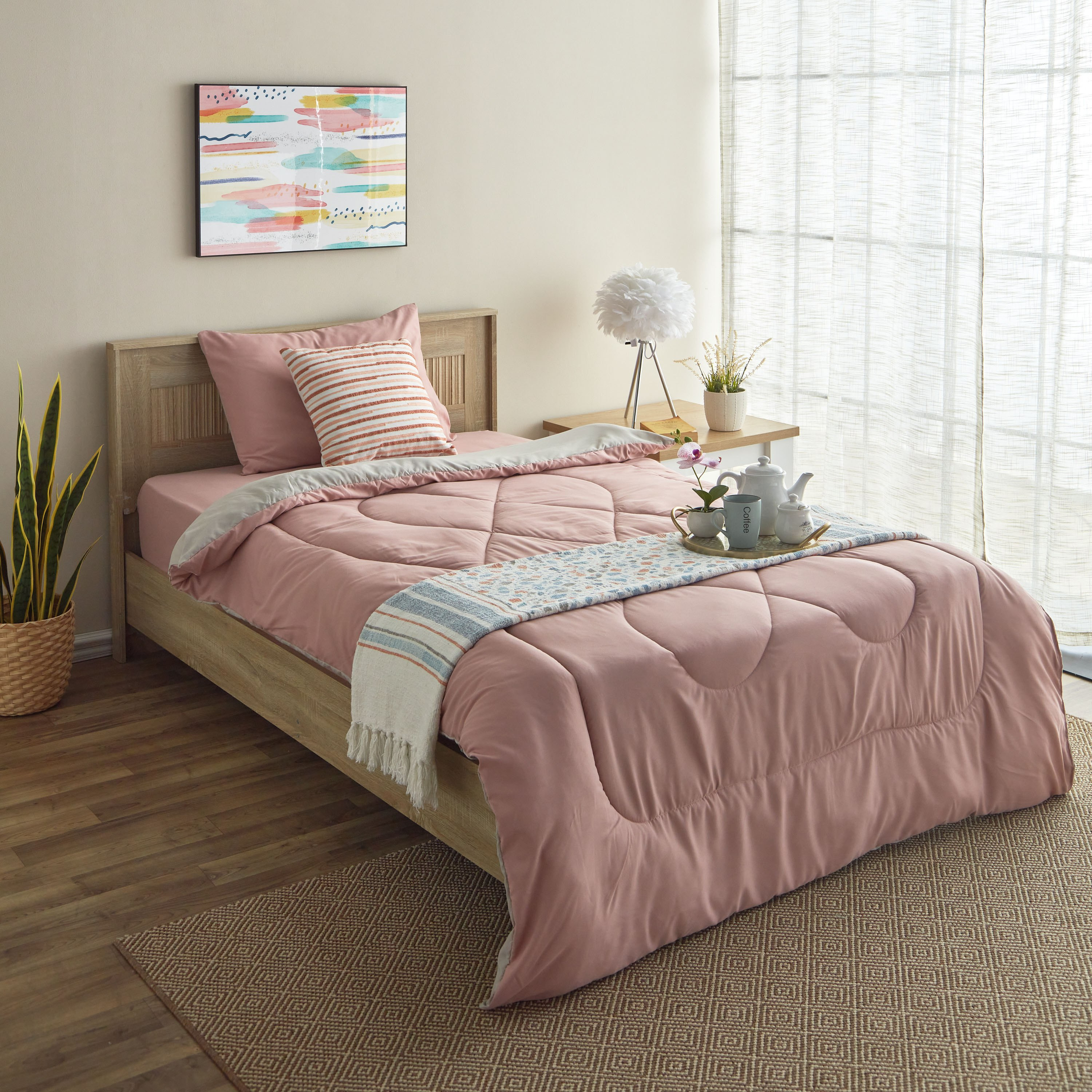 طقم لحاف توين ألياف دقيقة يستخدم على الوجهين قطعتين من ديربي - 160x220 سم-hbxkidsandyouth-beddingandfurnishings-comfortersets-image-9