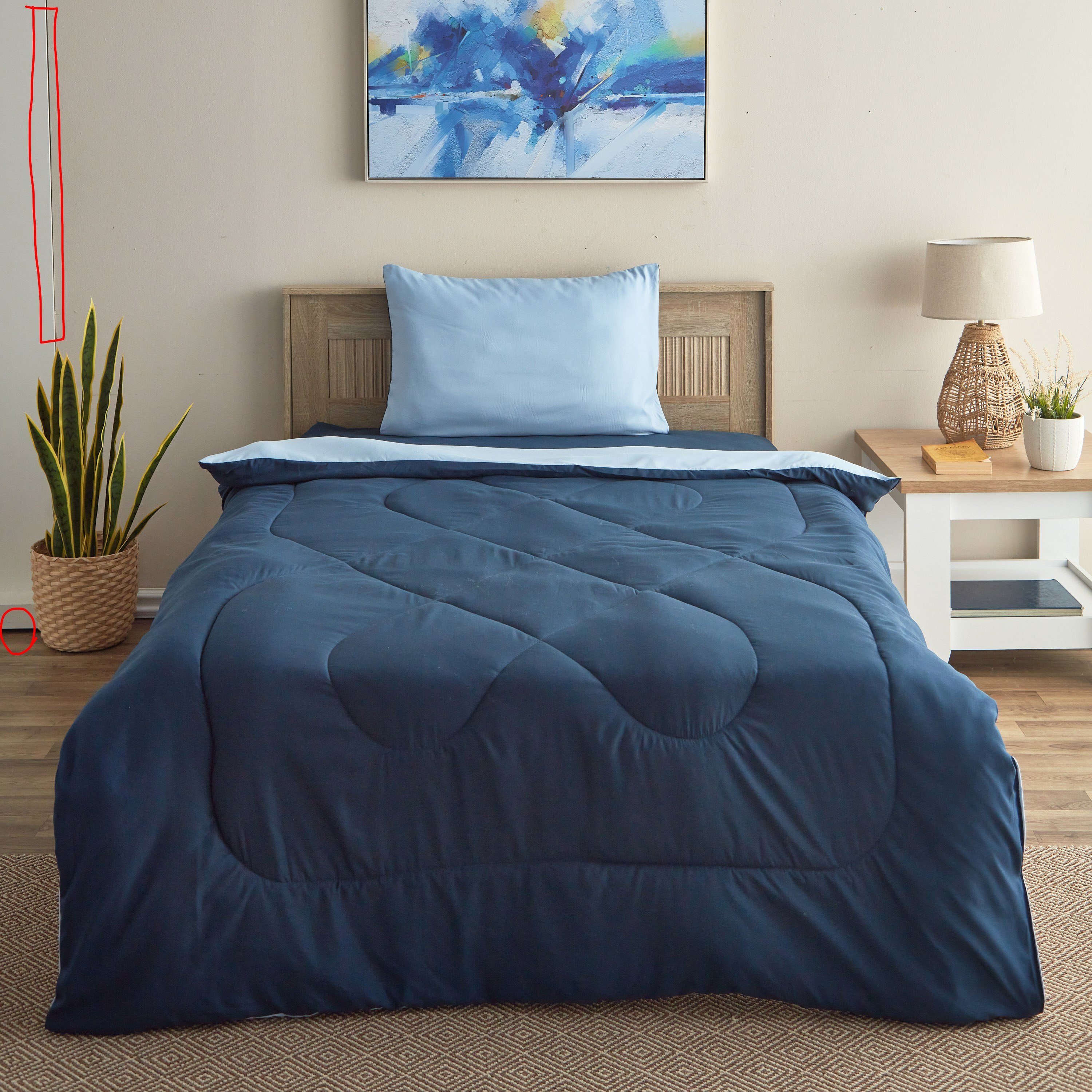 طقم لحاف توين ألياف دقيقة يستخدم على الوجهين قطعتين من دربي - 160x220 سم-hbxkidsandyouth-beddingandfurnishings-comfortersets-image-10