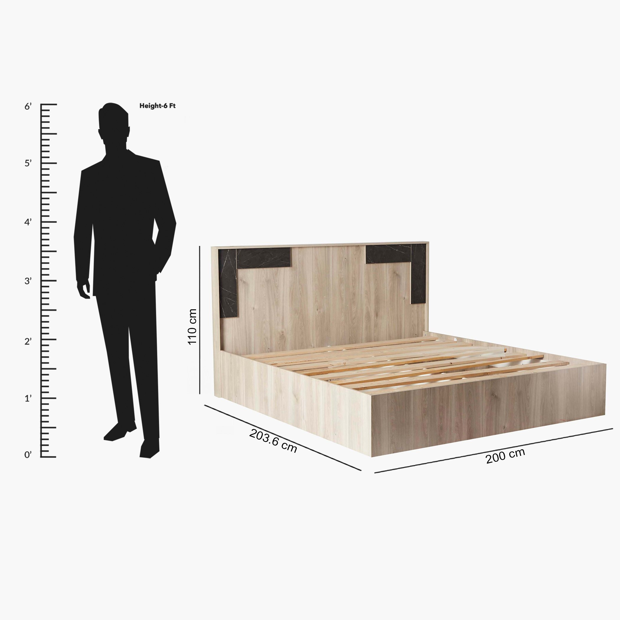 طقم غرفة نوم كينج 5 قطع من أثينا يورو - 180x200 سم-hbxbedroom-bedsandbedsets-bedroomsets-king-image-23