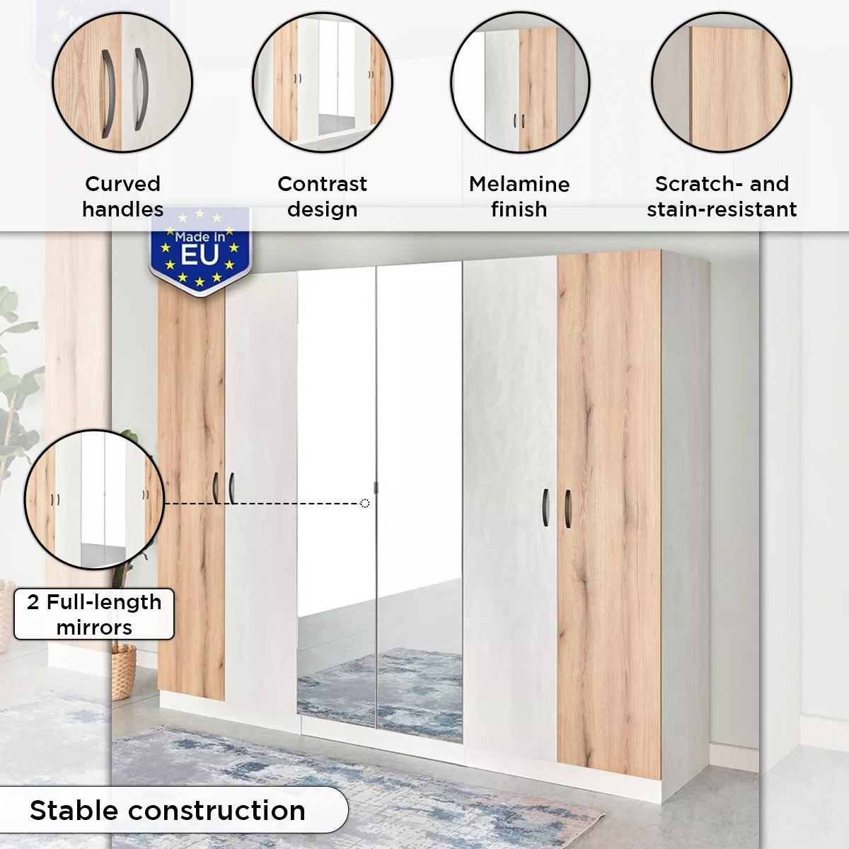 Athens Euro 6-Door Wardrobe with 2 Mirrors-PROMO_HB_SA_HBX10_TH1000_NEW_031025-image-18