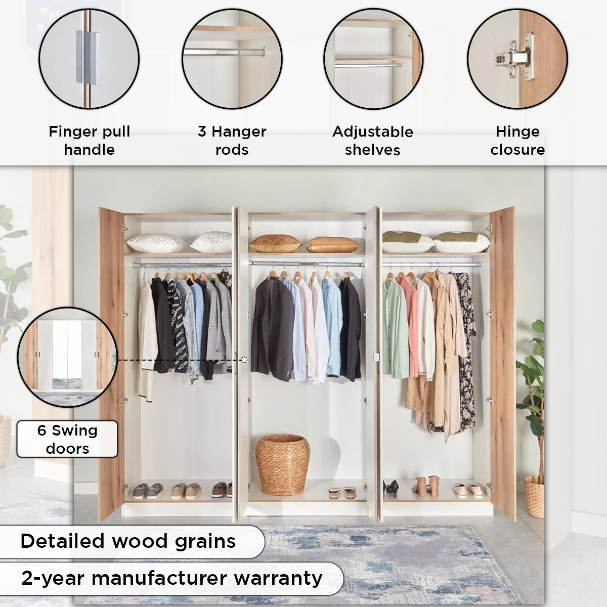 Athens Euro 6-Door Wardrobe with 2 Mirrors-PROMO_HB_SA_HBX10_TH1000_NEW_031025-image-19