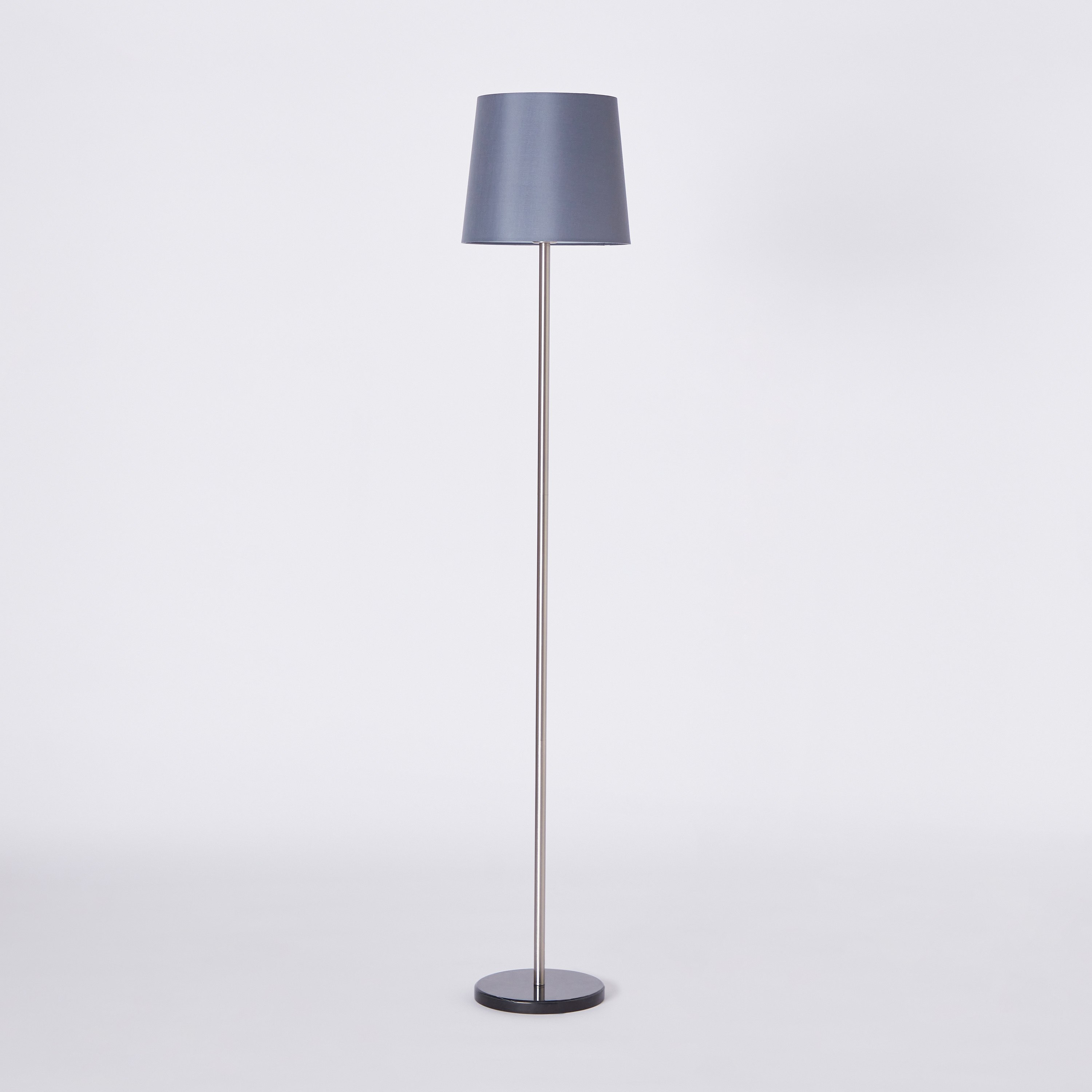 مصباح أرضي معدن بقاعدة رخام وغطاء من إيثان - 28x150 سم-hbxhomeware-hbxdecorandfurnishings-image-6