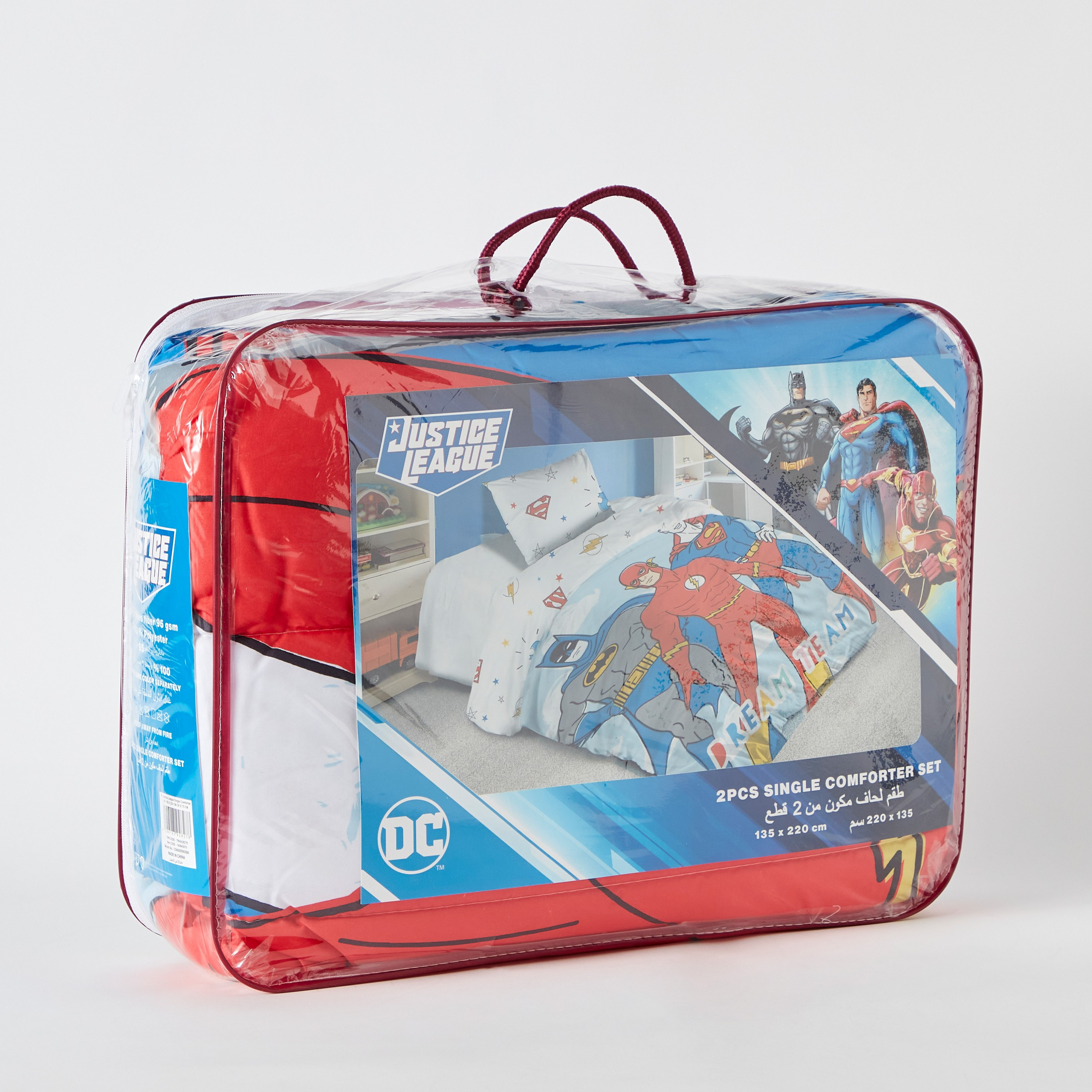 طقم لحاف فردي قطعتين من جاستيس ليج - 160x220 سم-hbxhomeware-hbxkidsandyouth-image-9