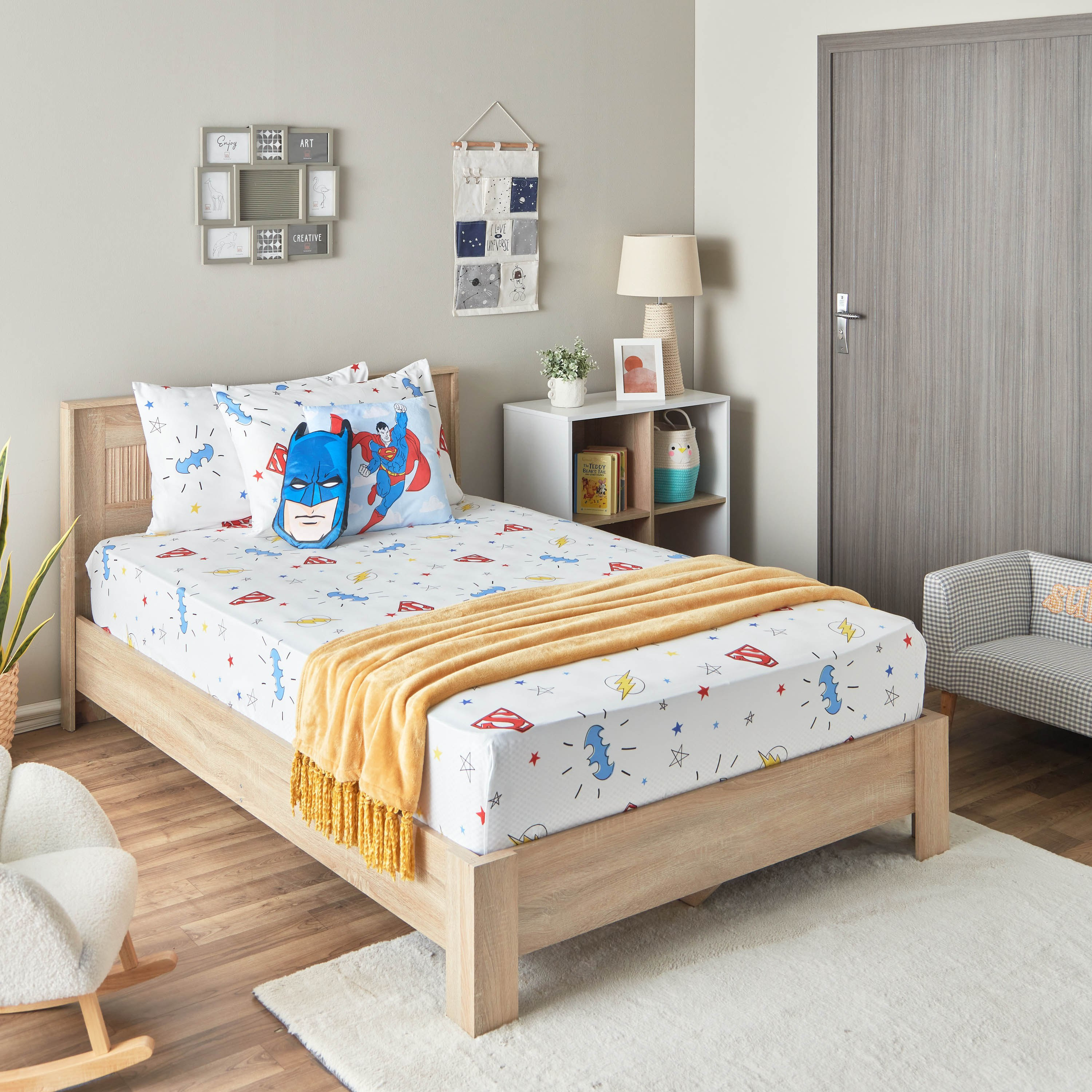 شرشف مطاطي توين من جاستيس ليج - 120x200+25 سم-hbxhomeware-hbxkidsandyouth-image-7