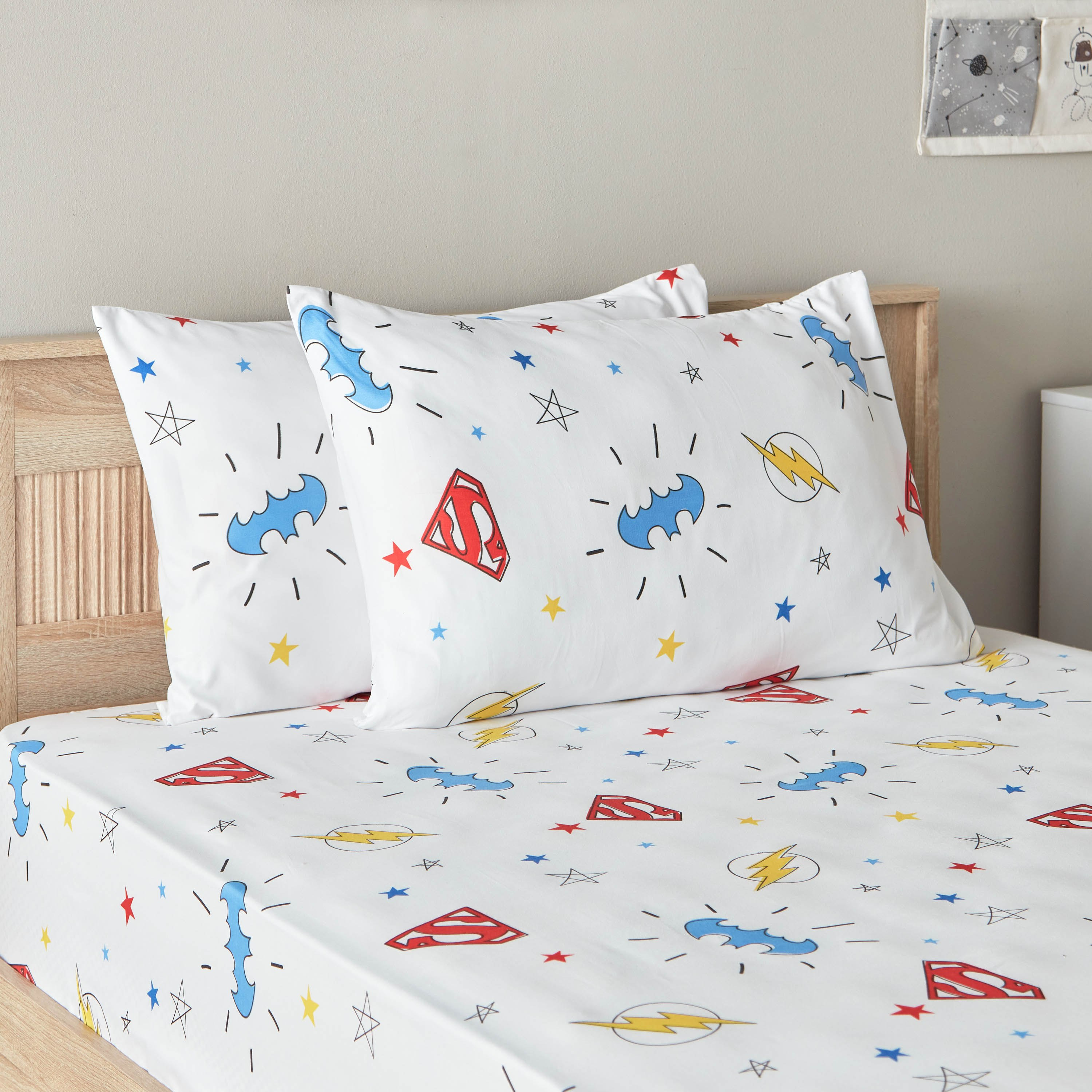 طقم غطاء وسادة من قطعتين من جاستس ليج - 50x70 سم-hbxhomeware-hbxkidsandyouth-image-1