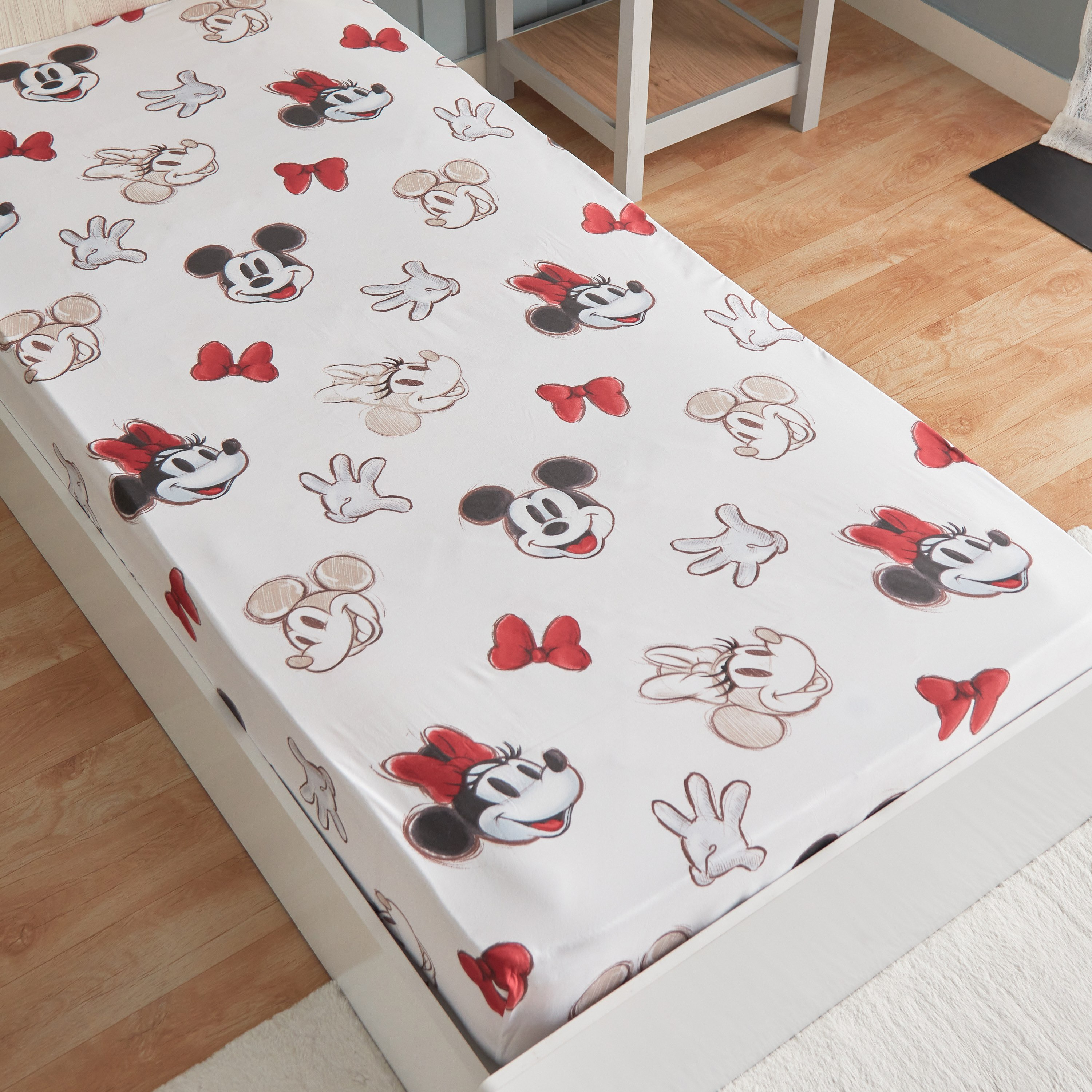 شرشف مطاطي فردي ميكي ميني - 120x200+25 سم-hbxhomeware-hbxkidsandyouth-image-3