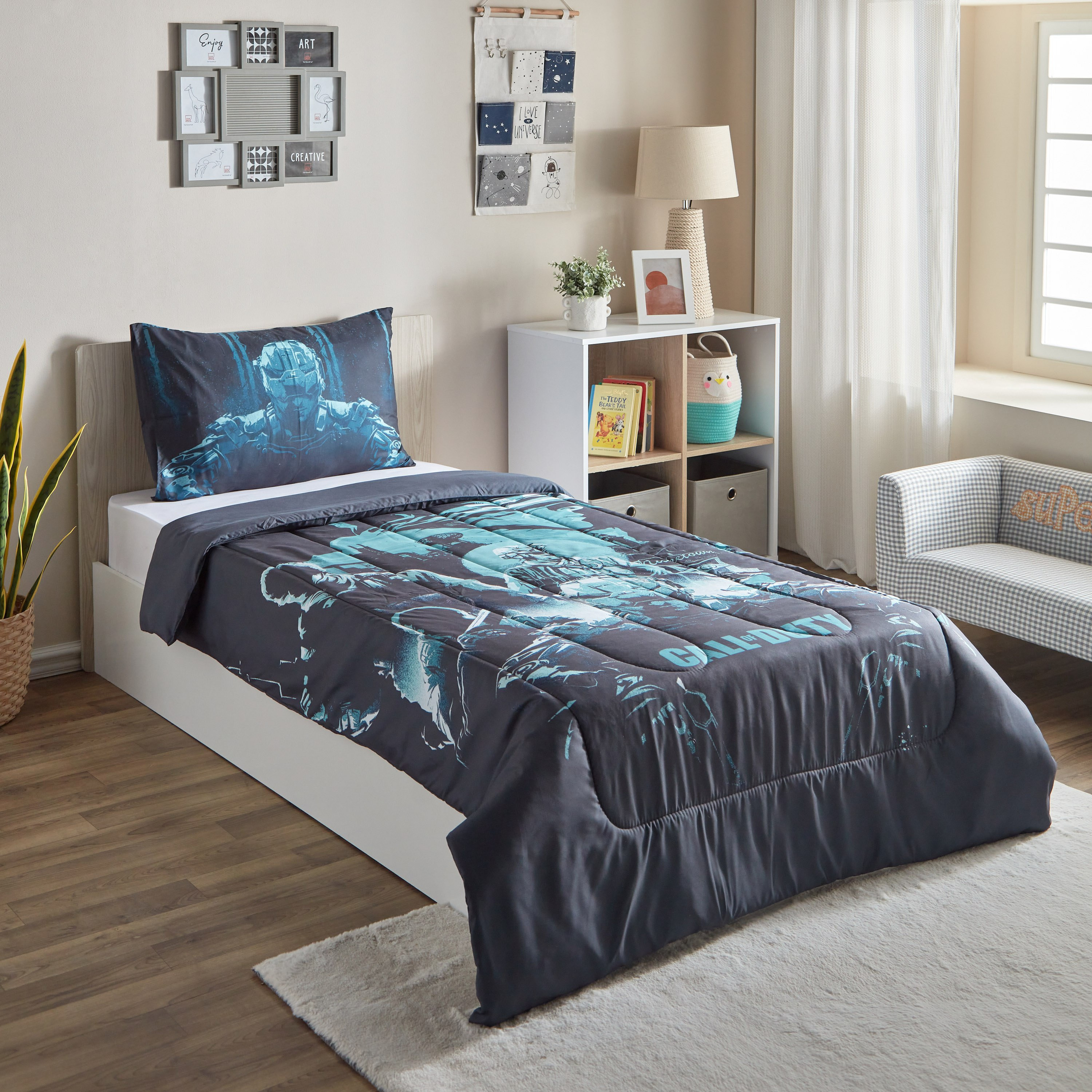 طقم لحاف فردي قطعتين من كول أو ديوتي - 135x220 سم-hbxhomeware-hbxkidsandyouth-image-1