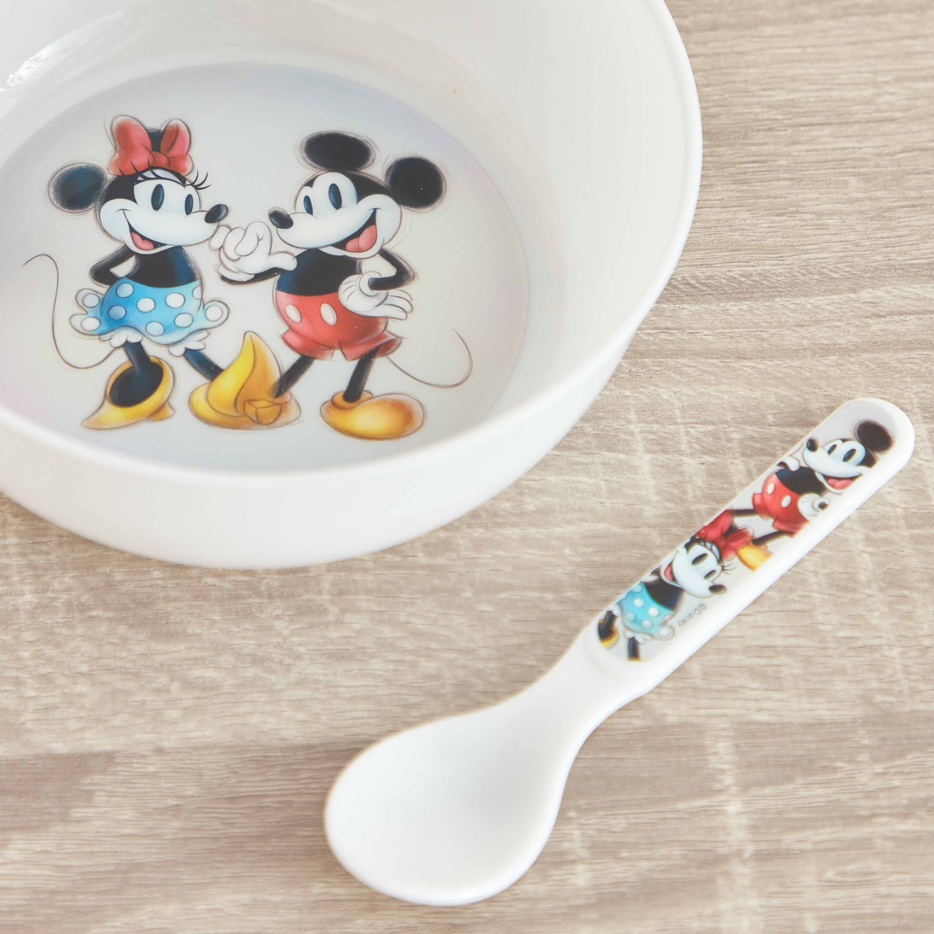 طقم وعاء وملعقة من ميكي ميني - 500 مل-hbxhomeware-hbxkidsandyouth-image-3