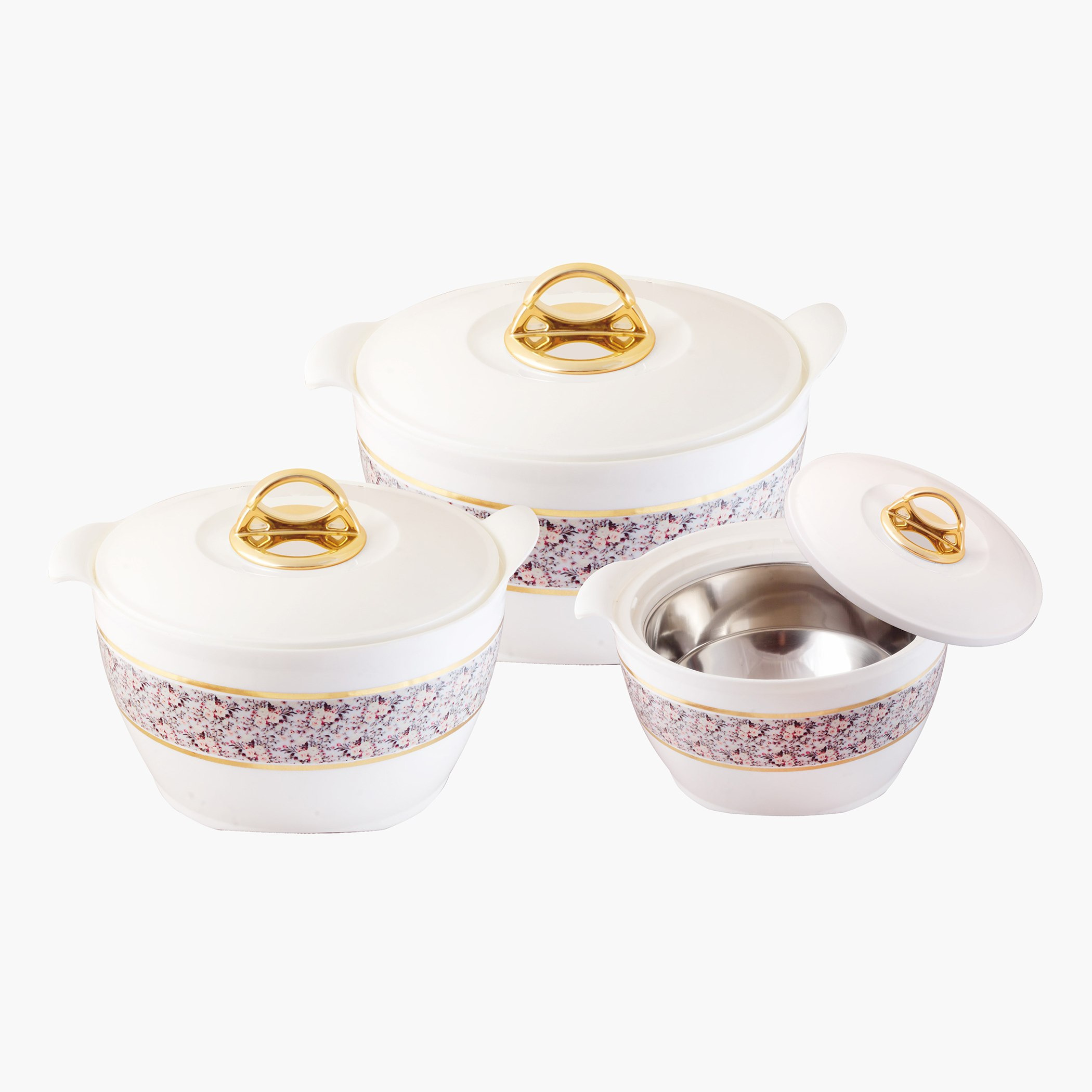 طقم كسرولة عازلة 3 قطع من أوليفيا بريميوم-hbxdecorandfurnishings-tabletop-serveware-image-3
