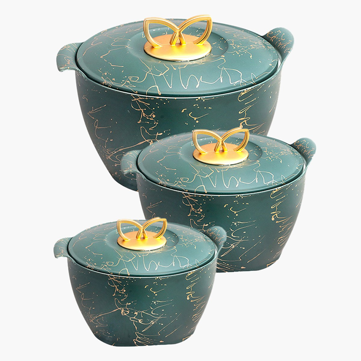 طقم كسرولة عازلة 3 قطع من نيكسس-hbxdecorandfurnishings-tabletop-serveware-image-4