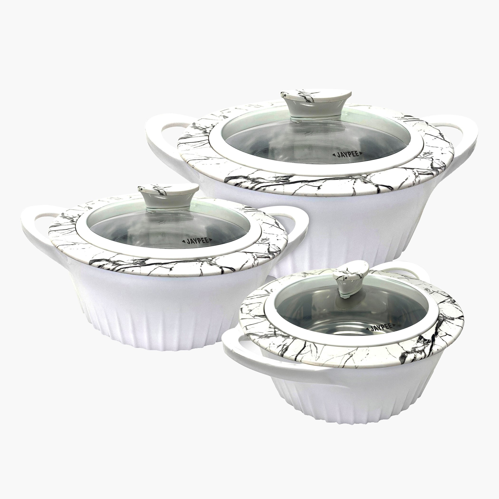 طقم كسرولة بغطاء زجاج 3 قطع من أوليوود-hbxdecorandfurnishings-tabletop-serveware-image-4