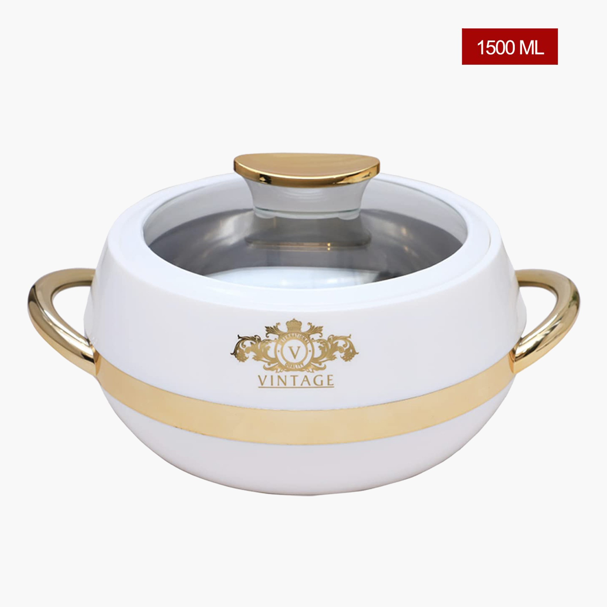 طقم كسرولة 3 قطع من فينتاج-hbxdecorandfurnishings-tabletop-serveware-image-2