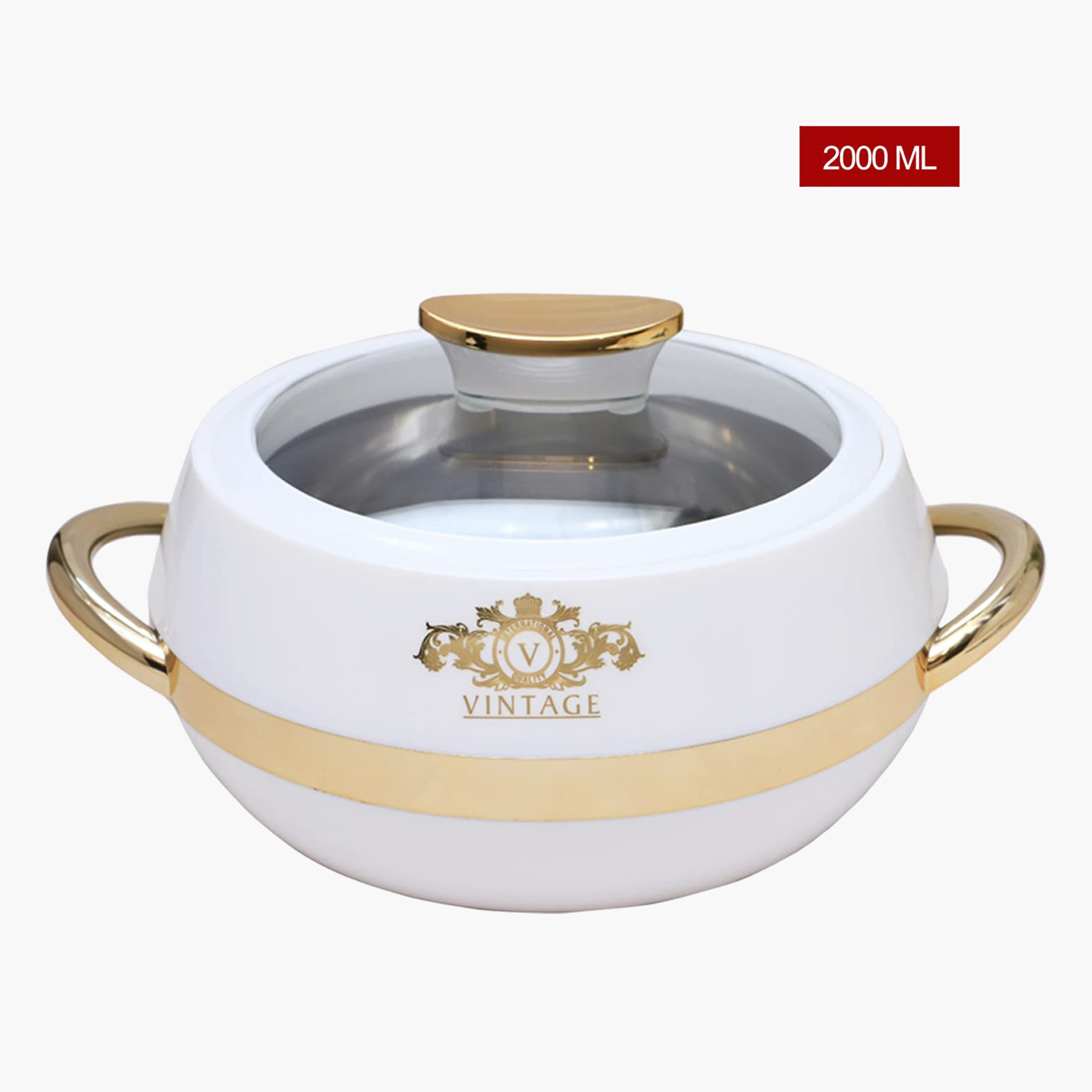 طقم كسرولة 3 قطع من فينتاج-hbxdecorandfurnishings-tabletop-serveware-image-3
