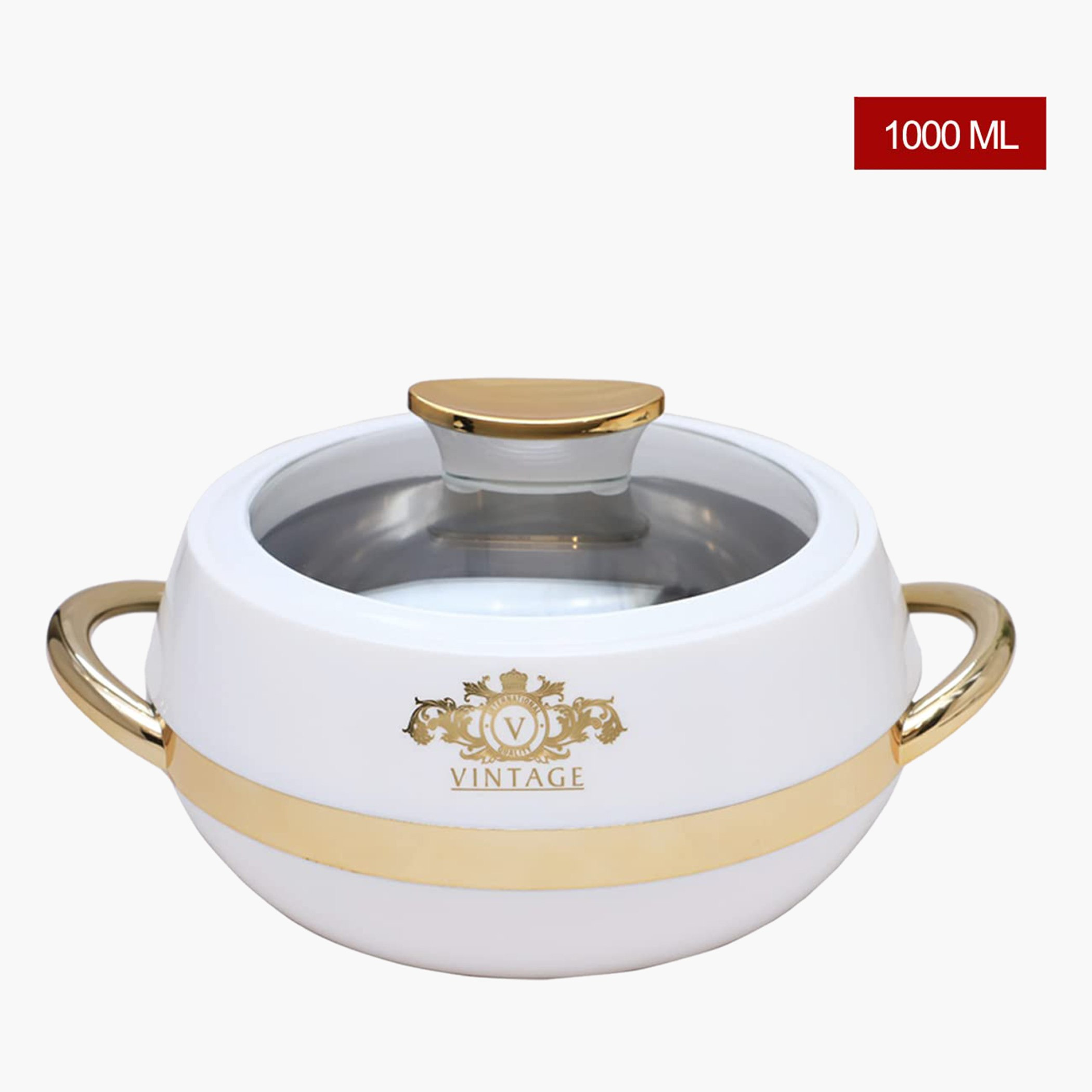 طقم كسرولة 3 قطع من فينتاج-hbxdecorandfurnishings-tabletop-serveware-image-4