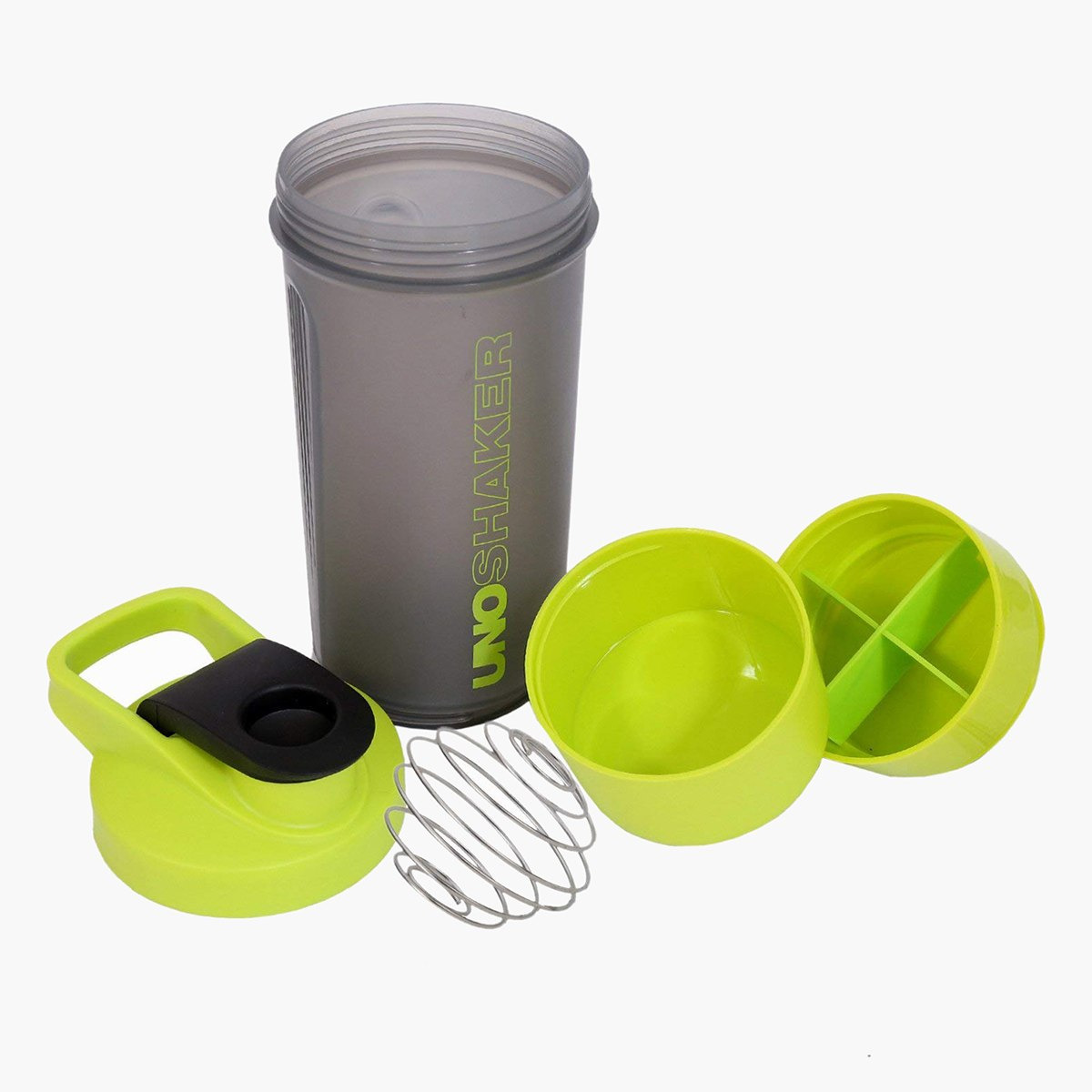رجاجة بلاستيك أونو بقسمين للتخزين وكرة خلط سلكية - 600 مل-hbxhomeware-hbxkitchen-image-2