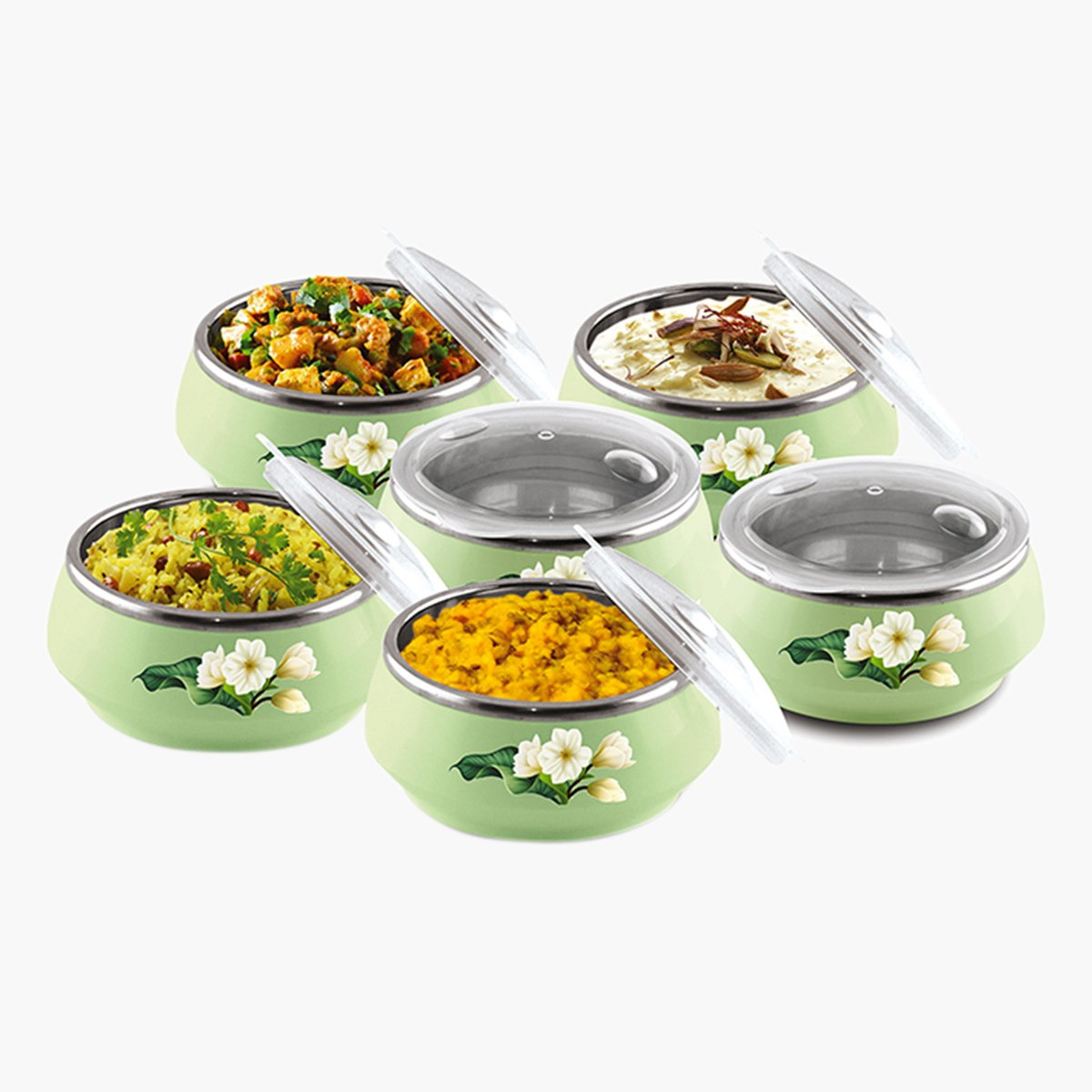 طقم كسرولة عازلة 6 قطع - 255 مل-hbxdecorandfurnishings-tabletop-serveware-image-3