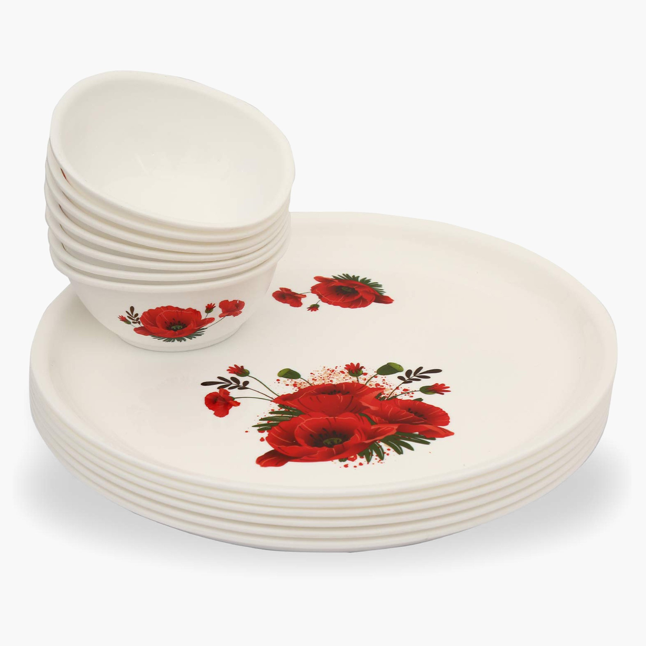 طقم سفرة مستدير 12 قطعة ميلامين-hbxhomeware-hbxkitchen-image-1