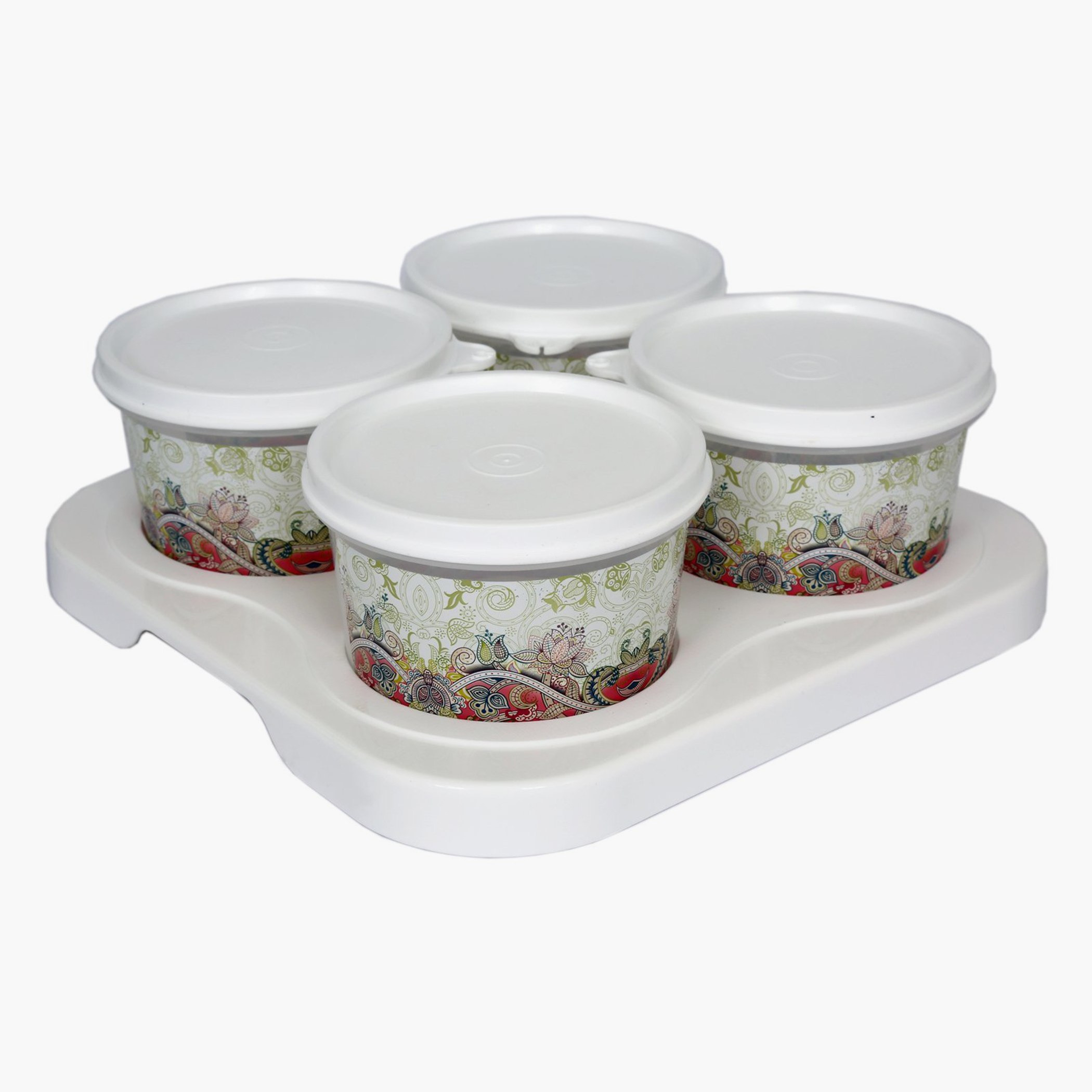 Nova 4-Piece Container Set with Tray-hbxhomeware-hbxkitchen-image-1