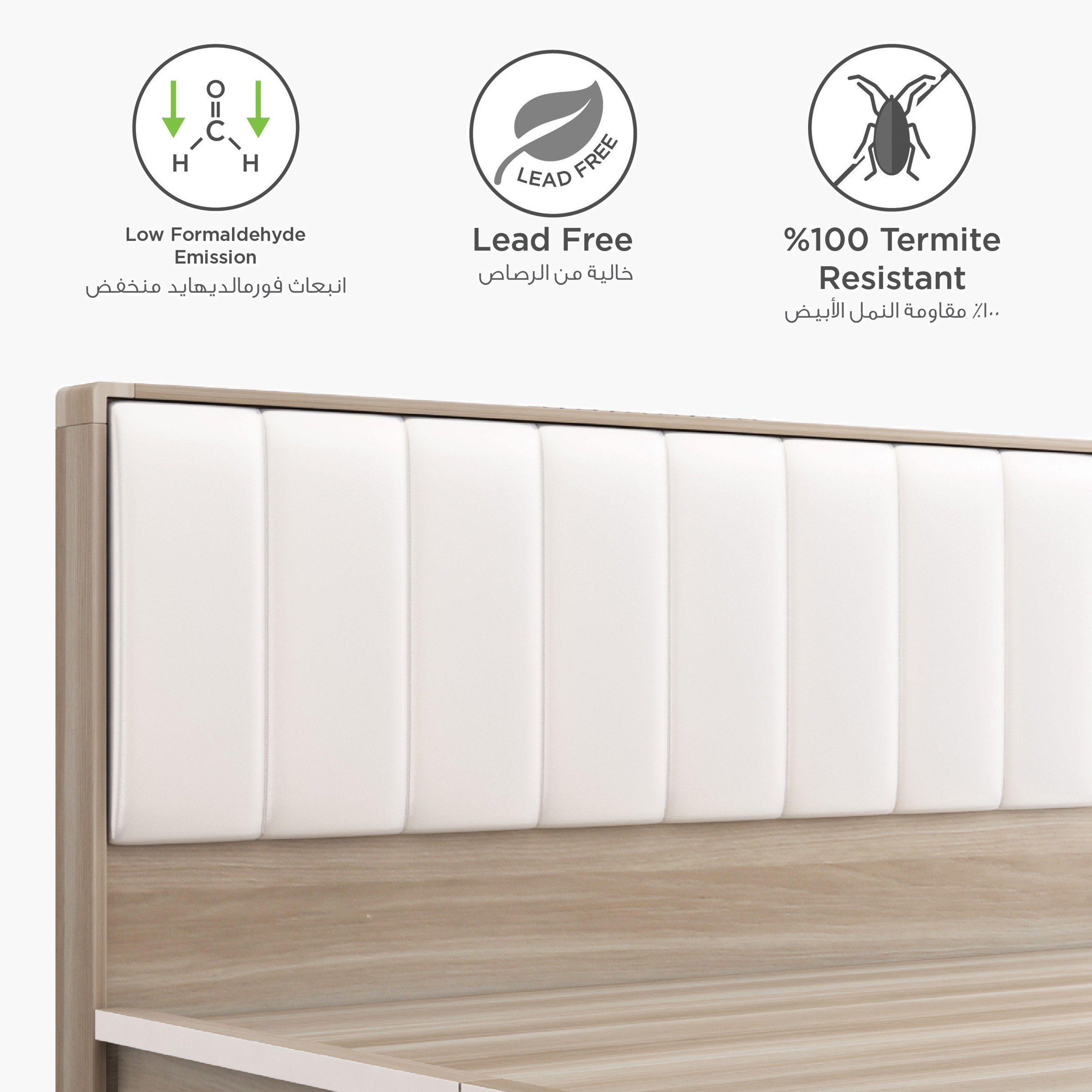 طقم غرفة نوم كينج 5 قطع من هارفارد - 180x200 سم-hbxbedroom-bedsandbedsets-bedroomsets-king-image-18