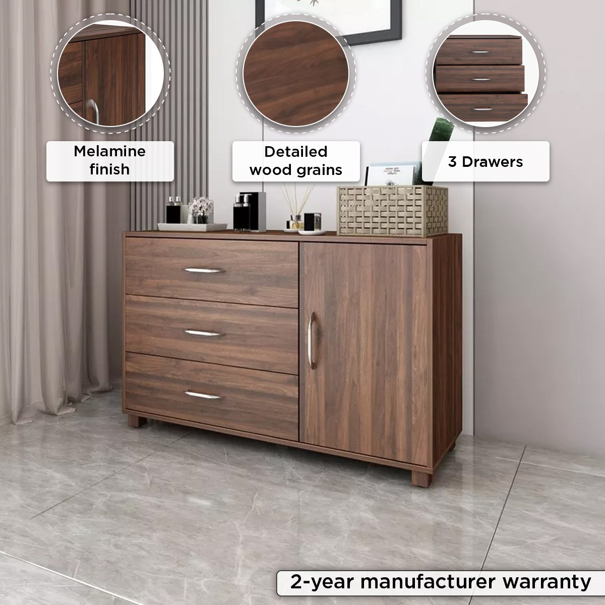 Rockford 3-Drawer 1-Door Dresser without Mirror-hbxfurniture-bedroom-dressersandmirrors-image-9