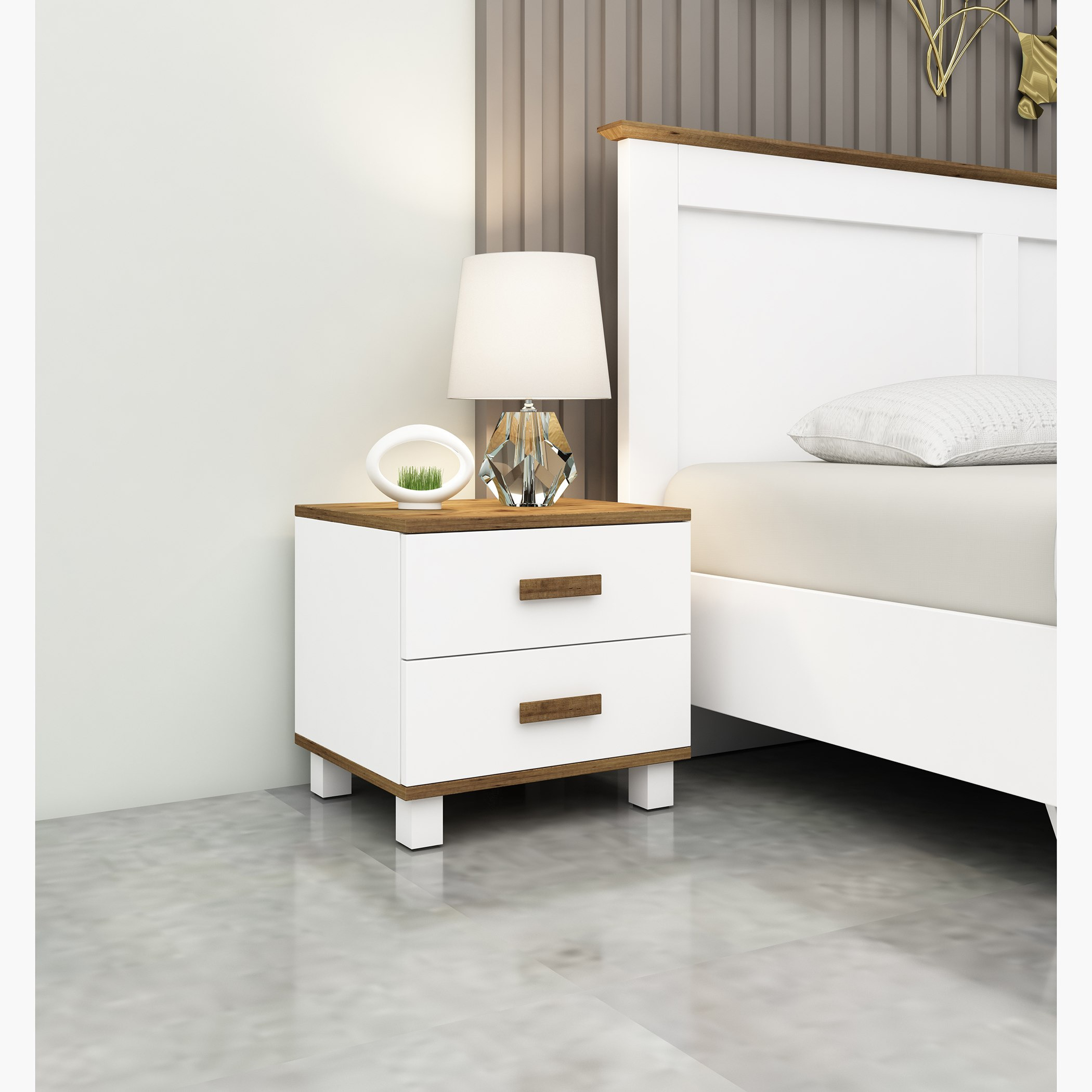 Whitefield 5-Piece King Bedroom Set - 180x200 cm-hbxbedroom-bedsandbedsets-bedroomsets-king-image-2