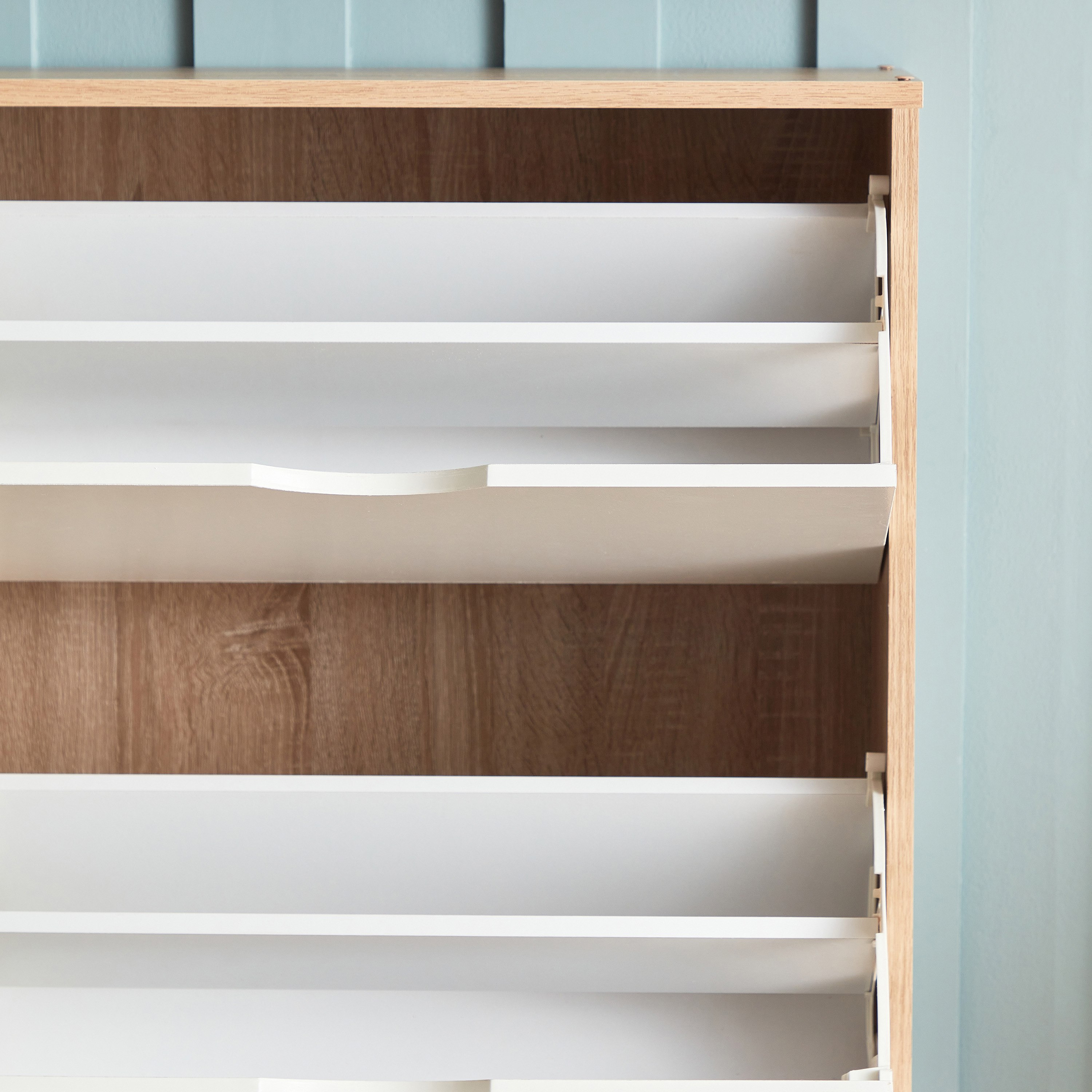 Alford Albany 18-Pair Shoe Cabinet with 3 Drawers-hbxbedroom-shoecabinetsandracks-image-7