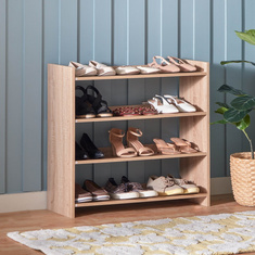 Jazz 12-Pair Shoe Rack with 4 Shelves
