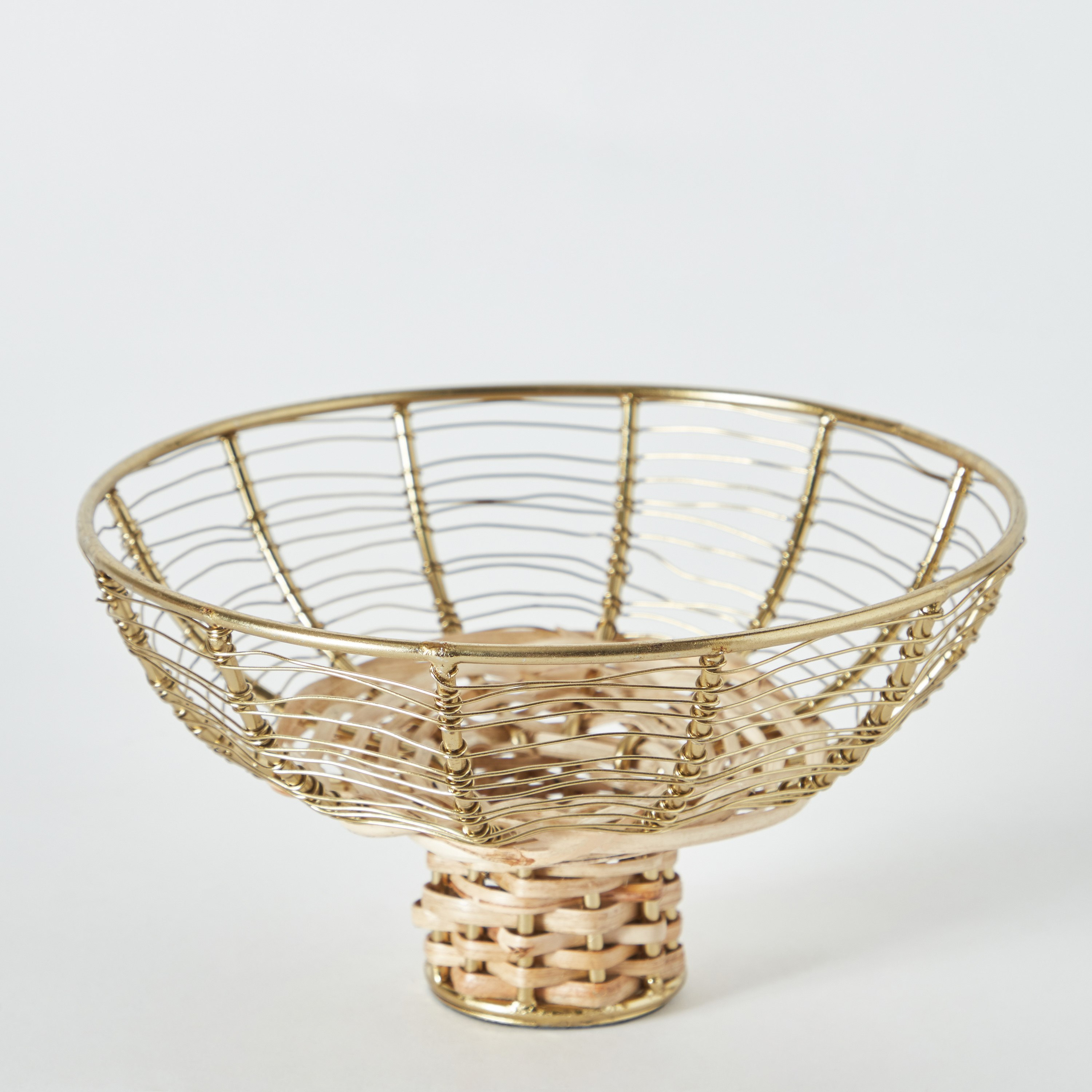 وعاء ديكور معدن وقصب من ويكر -  20x20x10 سم-PROMO_HB_AE_B1G1_250925-image-6