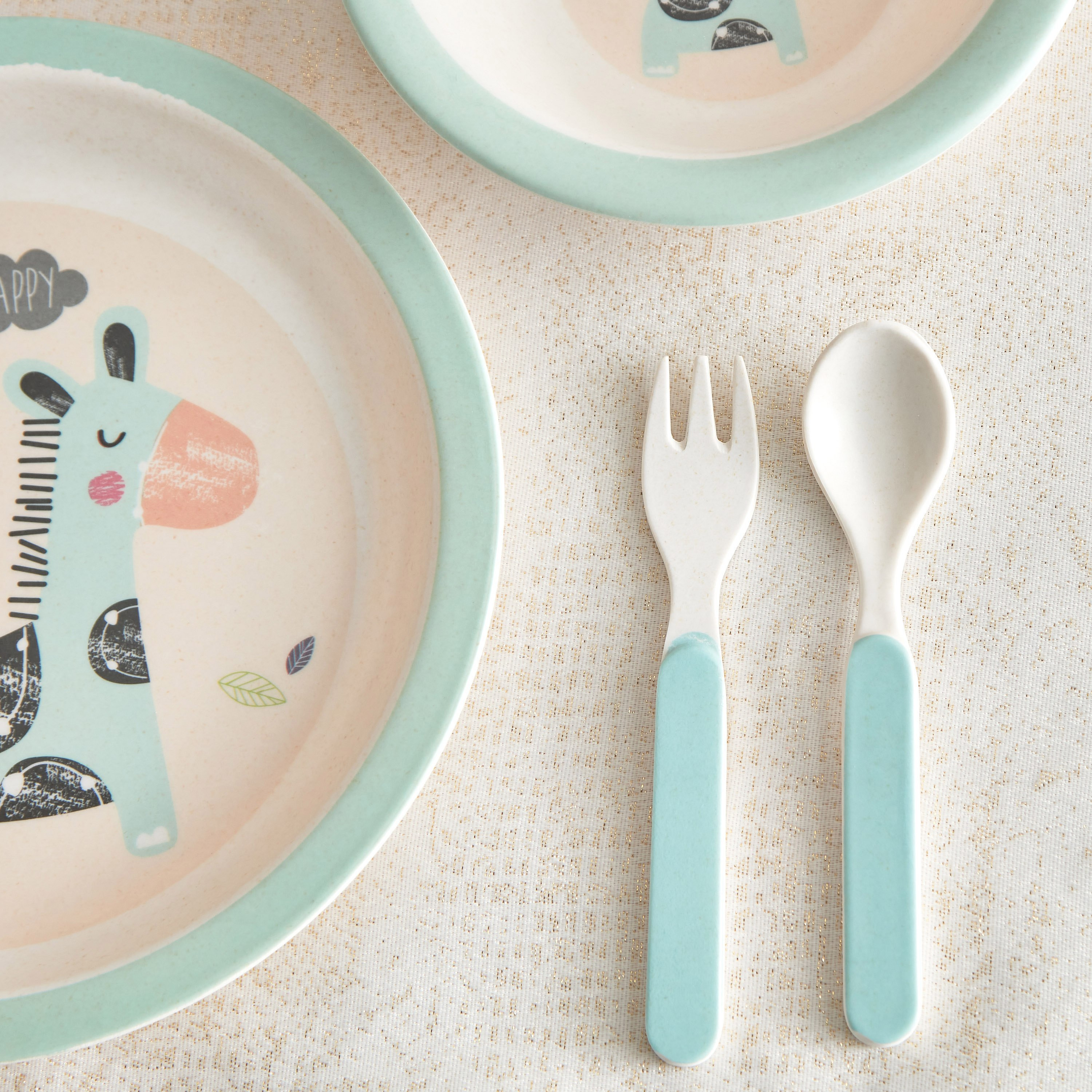 طقم إفطار من الخيزران - 5 قطع-hbxhomeware-hbxkidsandyouth-image-3