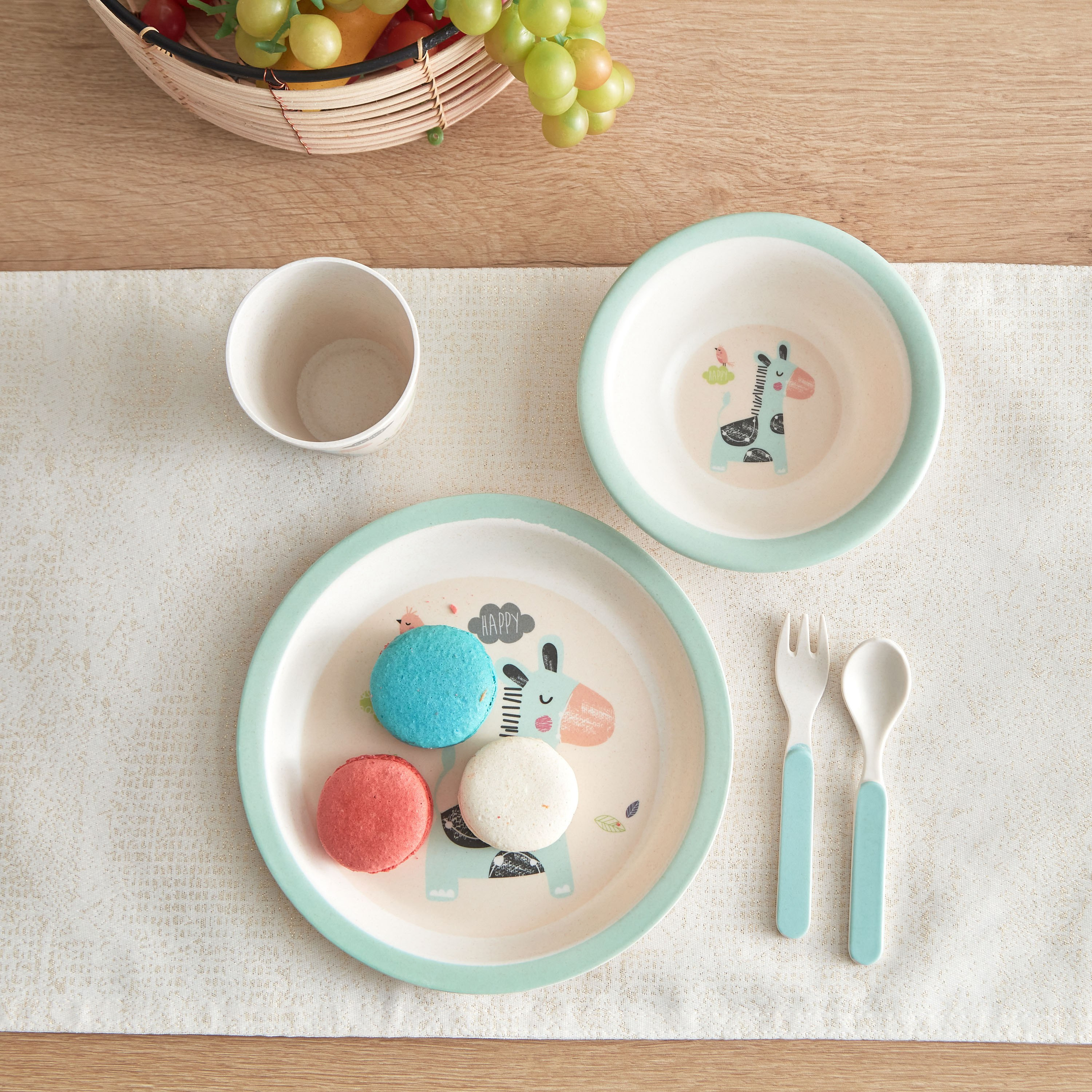 طقم إفطار من الخيزران - 5 قطع-hbxhomeware-hbxkidsandyouth-image-5