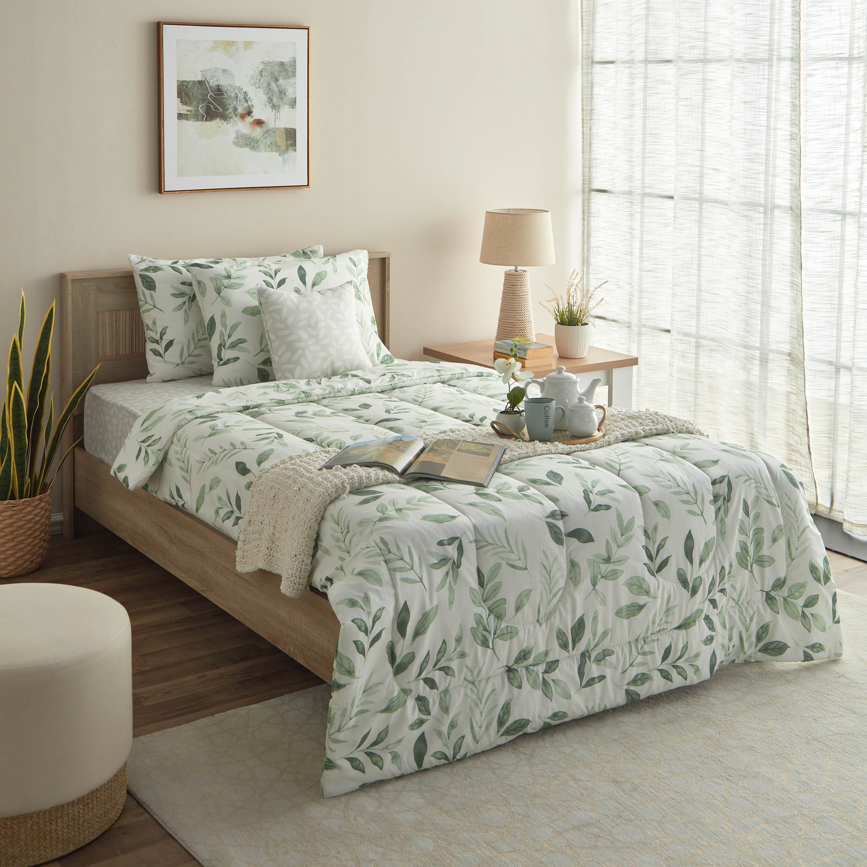 طقم لحاف توين قطن بطبعات 5 قطع من فالنسيا - 160x220 سم-hbxkidsandyouth-beddingandfurnishings-comfortersets-image-9